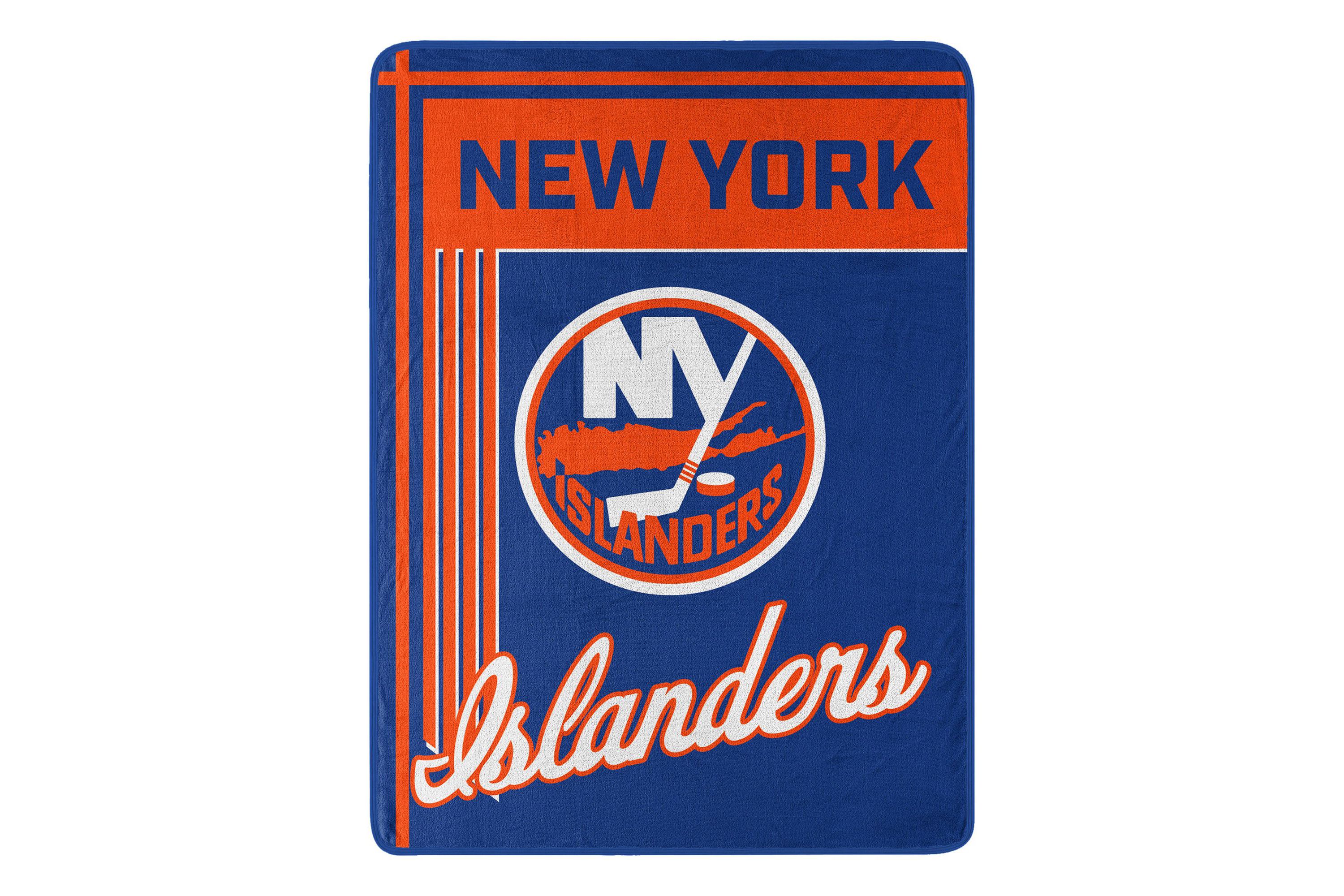 NHL Officially Licensed New York Islanders 46" x 60" Microfiber Throw Blanket