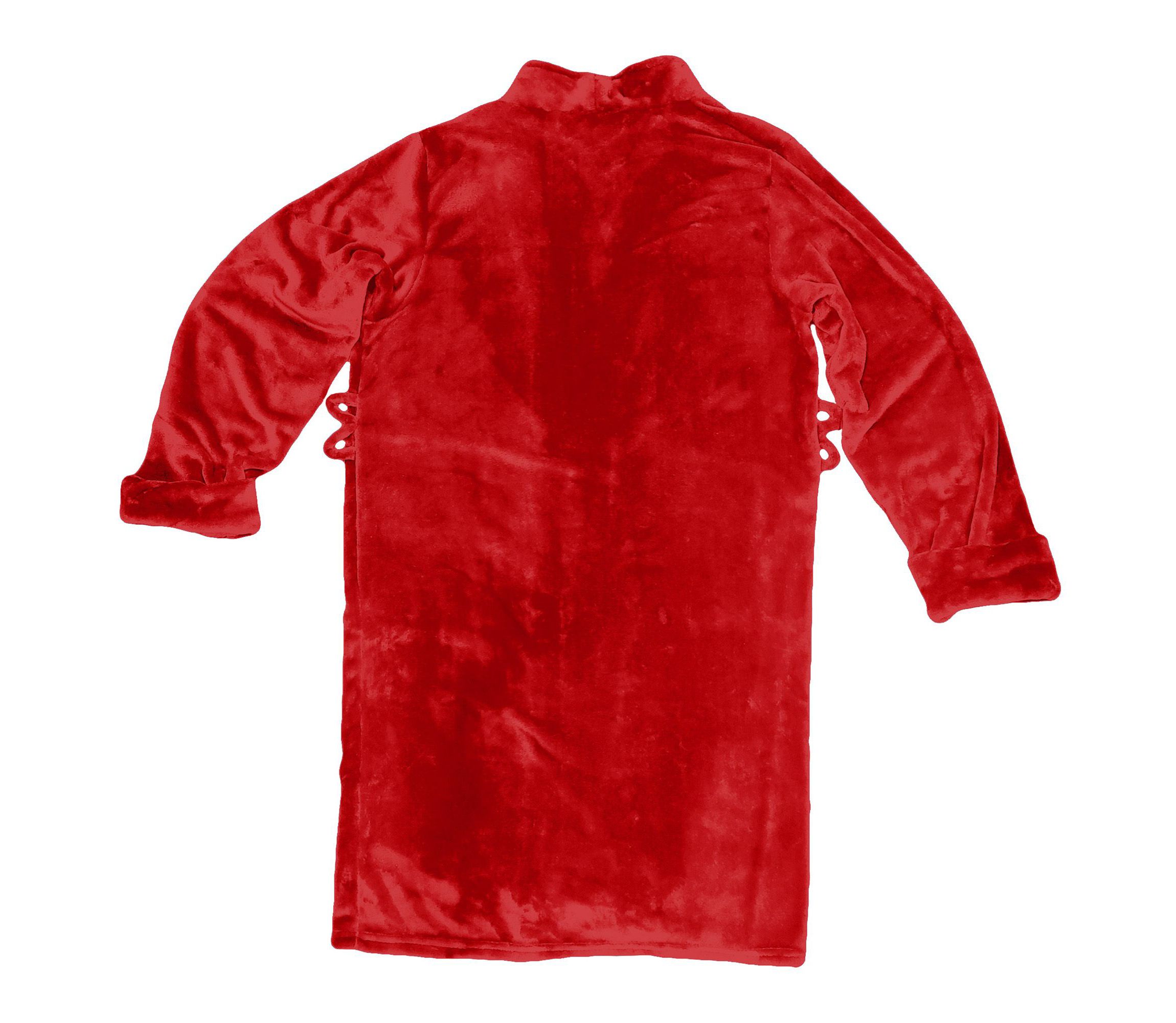 NHL Officially Licenced Chicago Blackhawks Mens Silk Touch Bathrobe L/XL