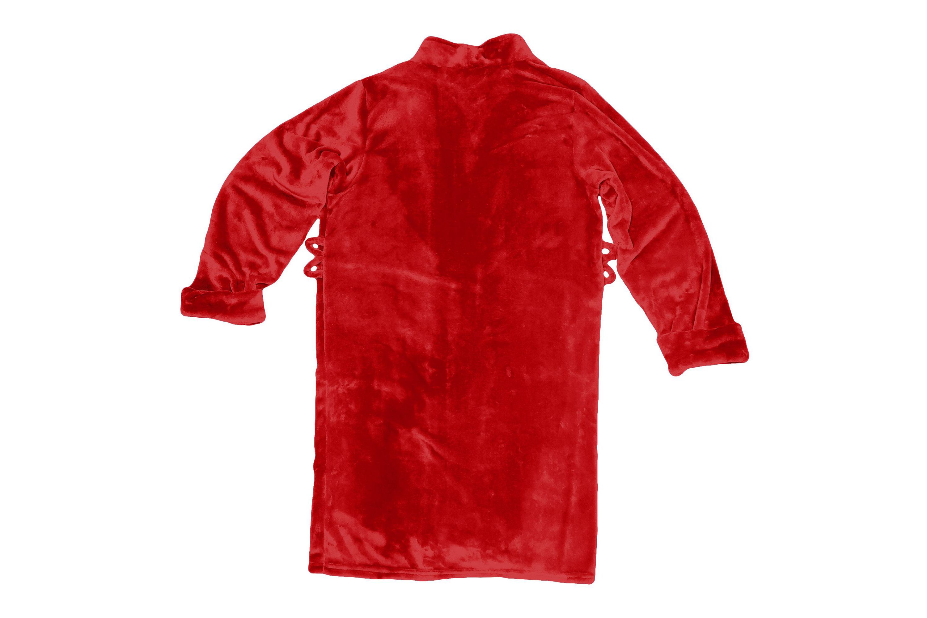 NHL Officially Licenced Chicago Blackhawks Mens Silk Touch Bathrobe L/XL