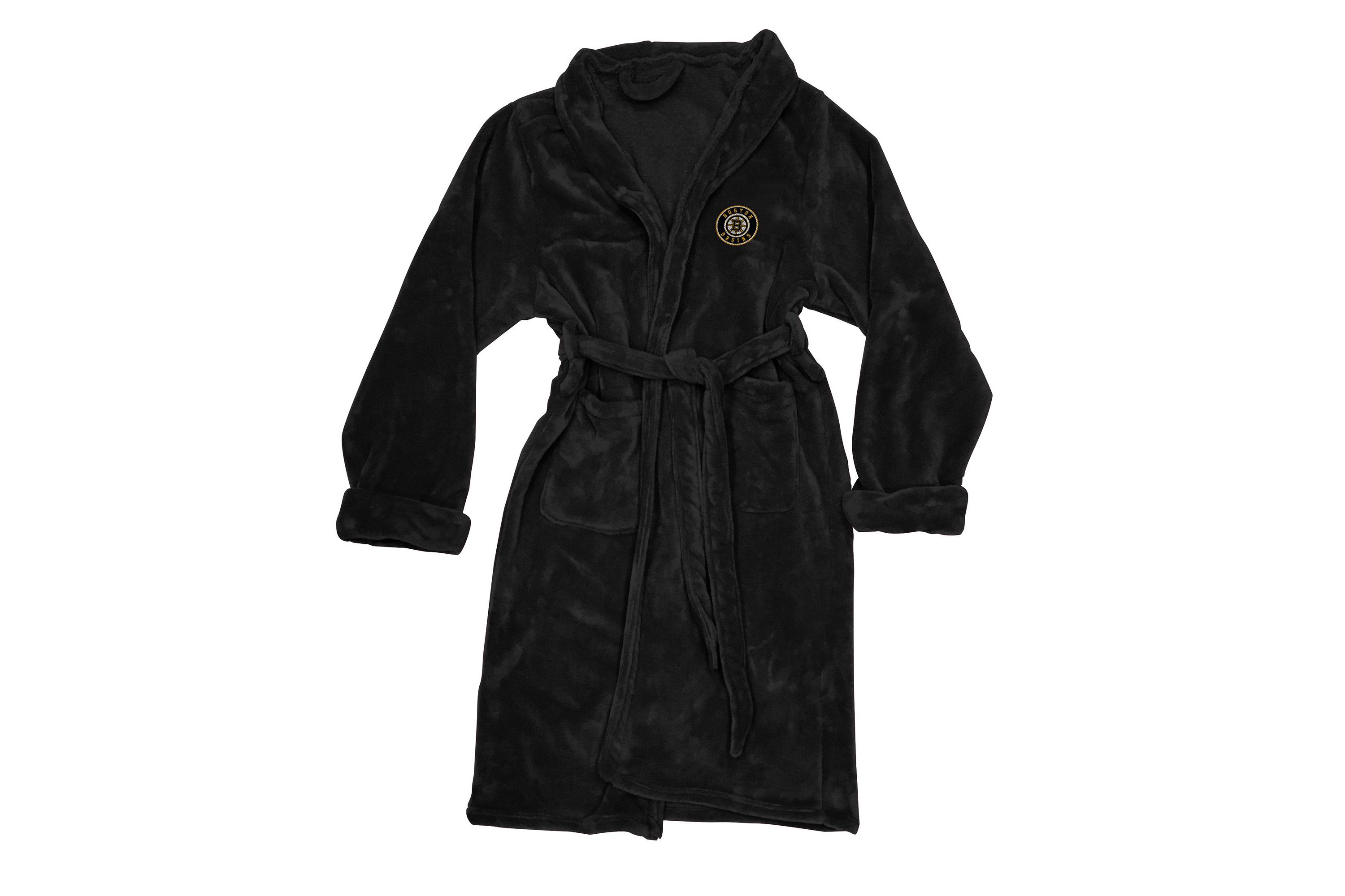 NHL Officially Licenced Boston Bruins Mens Silk Touch Bathrobe L/XL