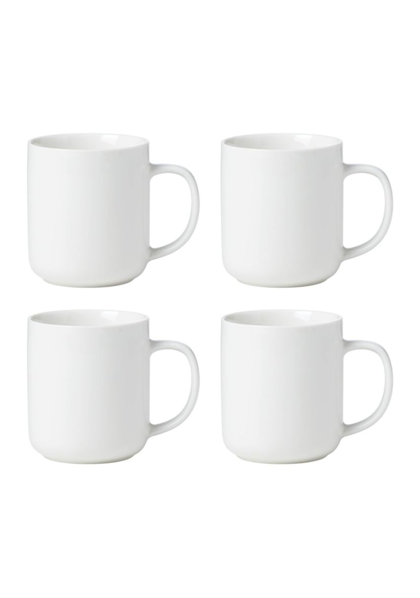 24 Seven White Mugs - Set of 4 