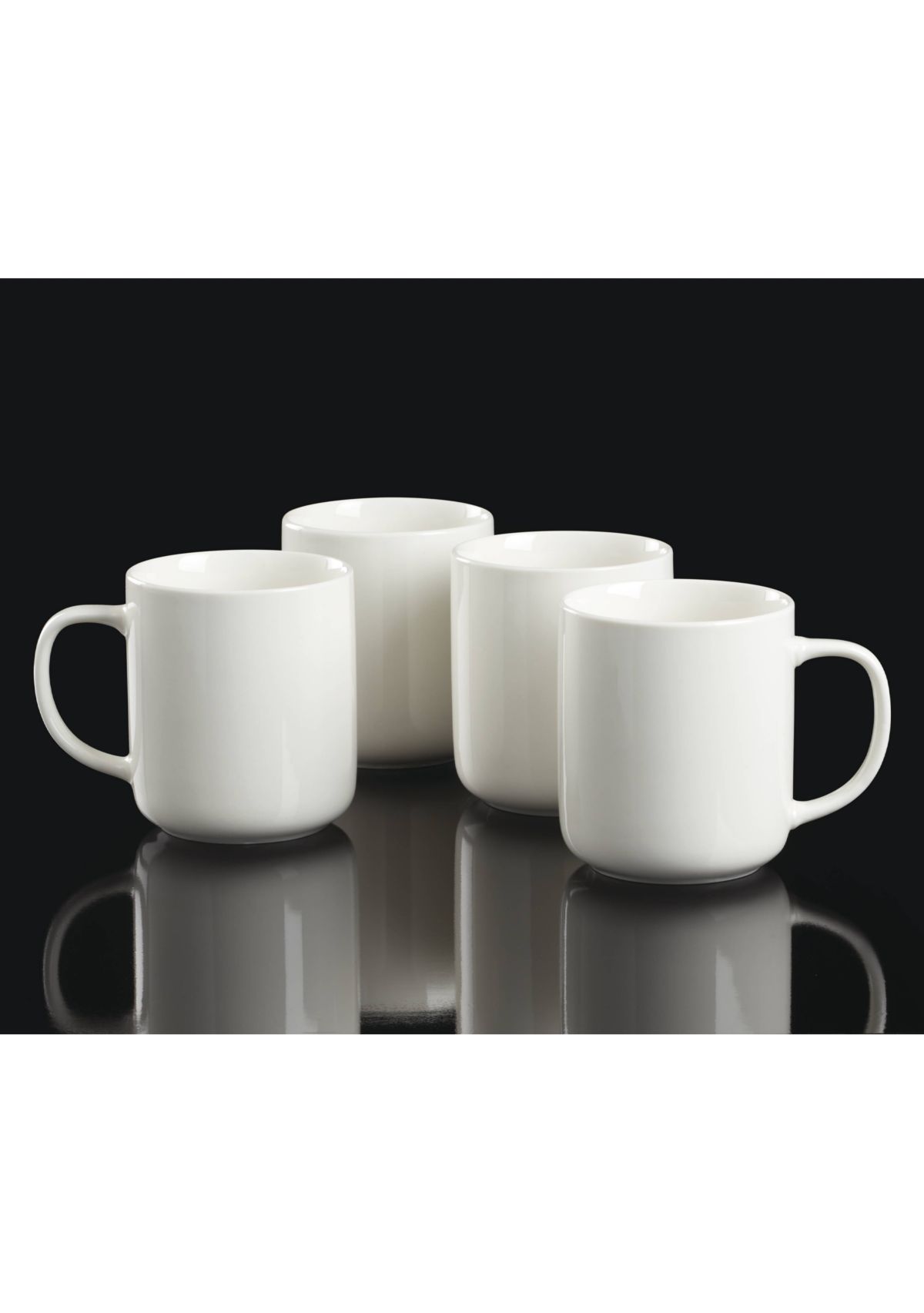 24 Seven White Mugs - Set of 4 