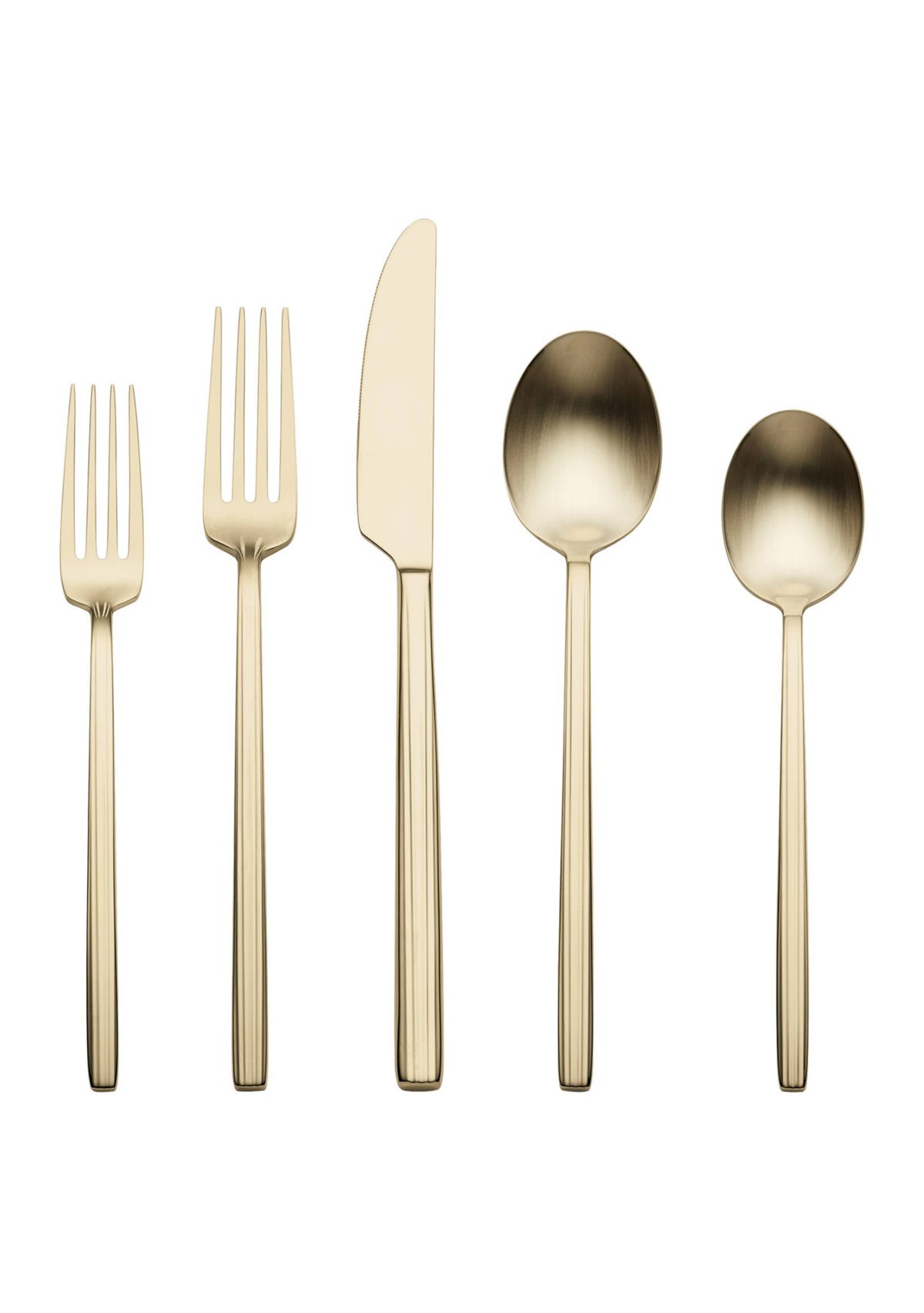 Dean Satin Champagne 20 Piece Flatware Set