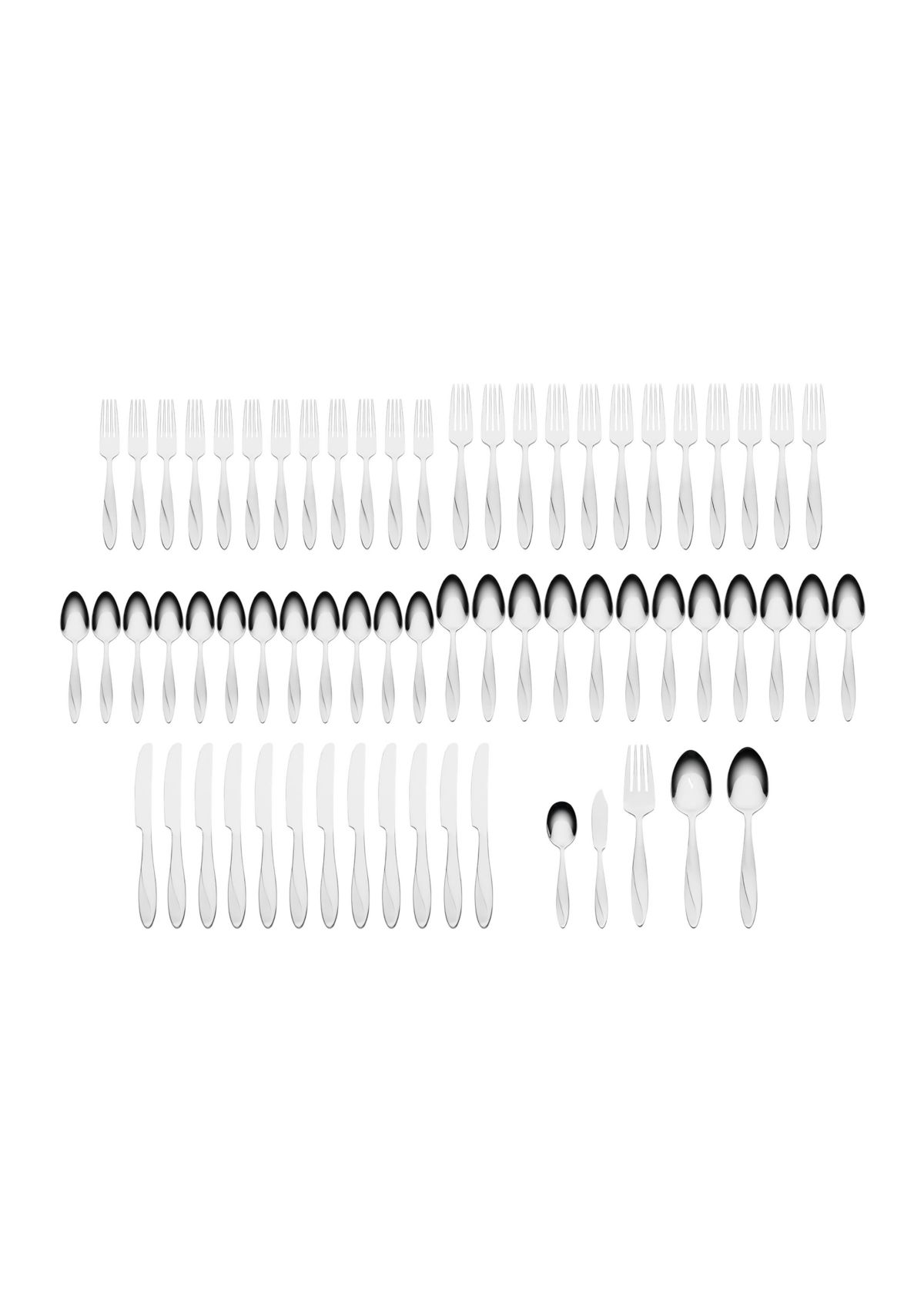 Simmer 65 Piece Flatware Set