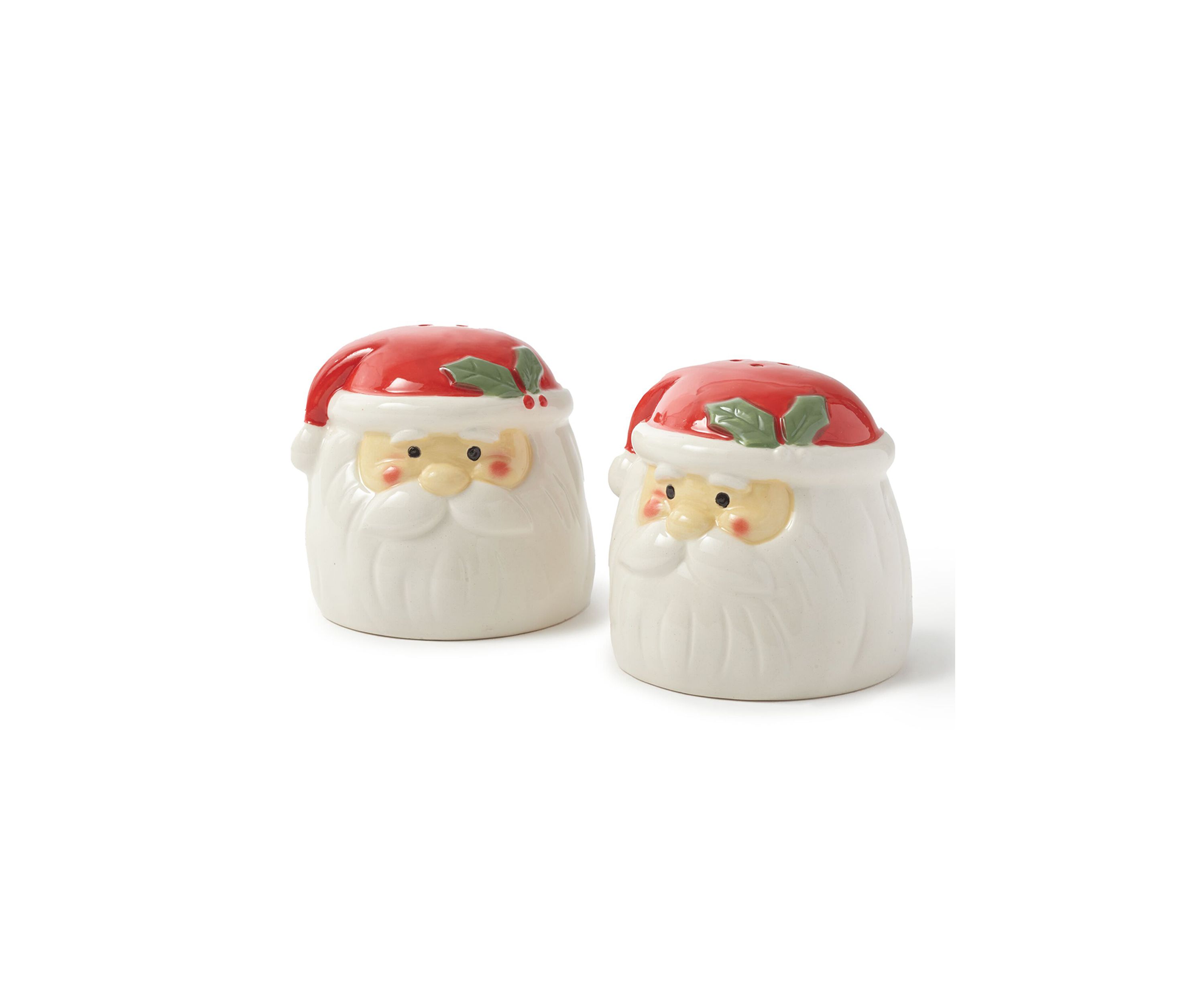 Figural Santa Salt and Pepper Set