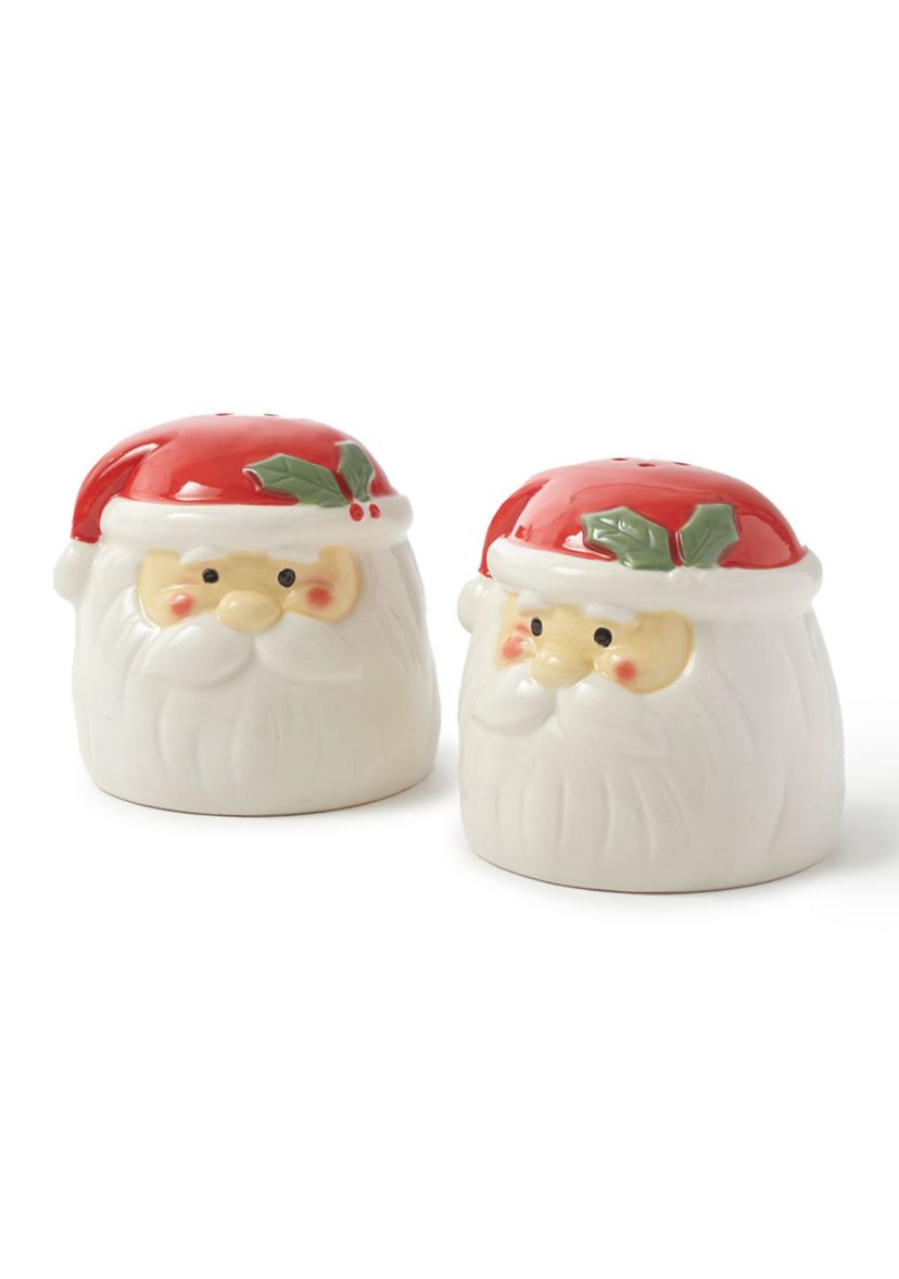 Figural Santa Salt and Pepper Set
