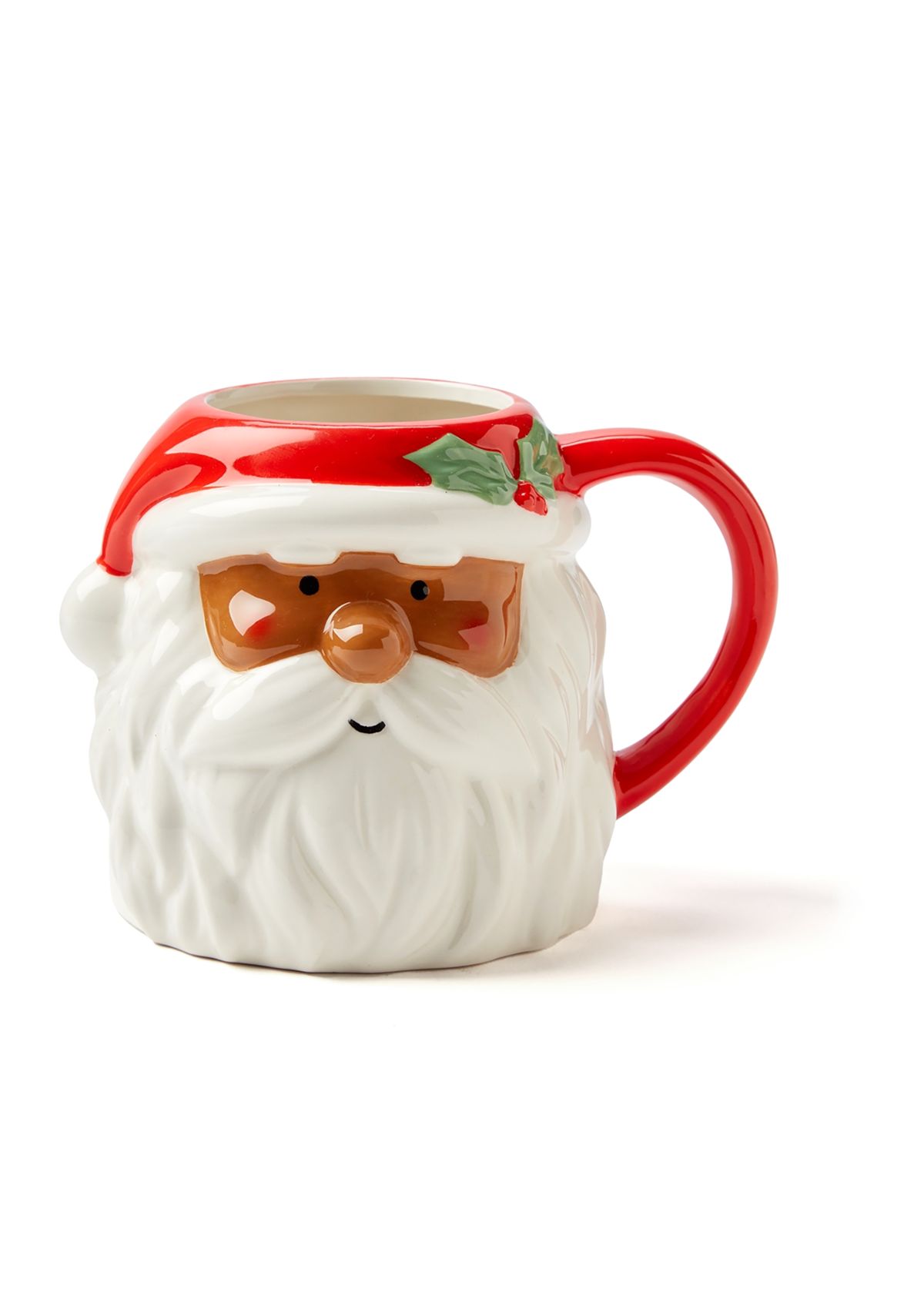 Figural Santa Mug