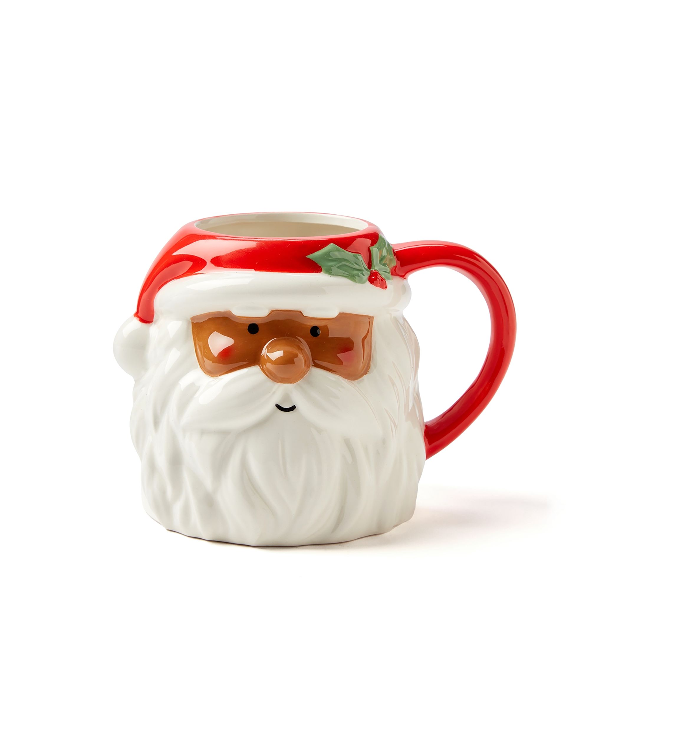 Figural Santa Mug