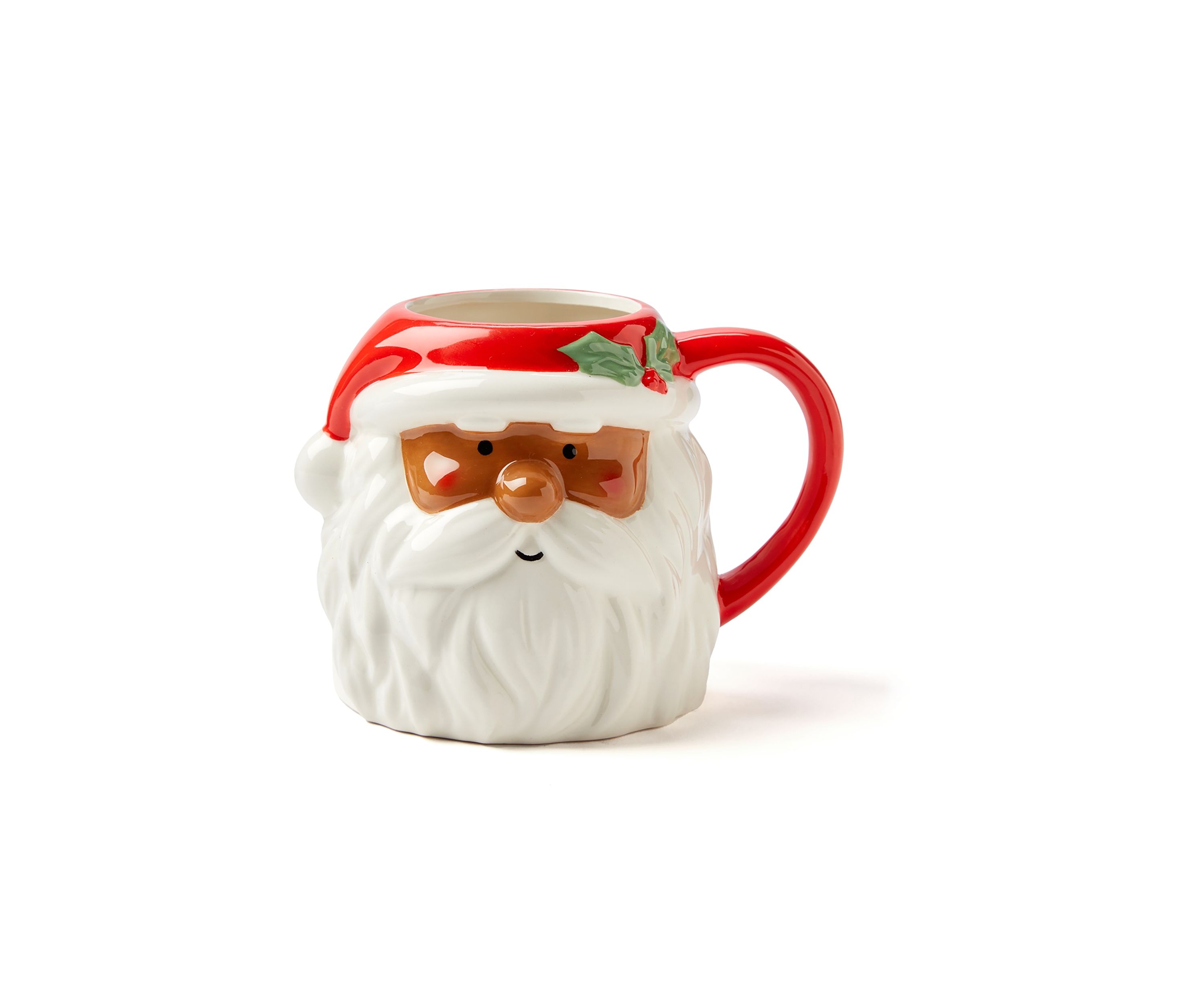 Figural Santa Mug