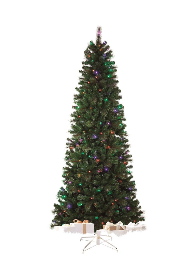 9 Foot Pre Lit Green Christmas Tree