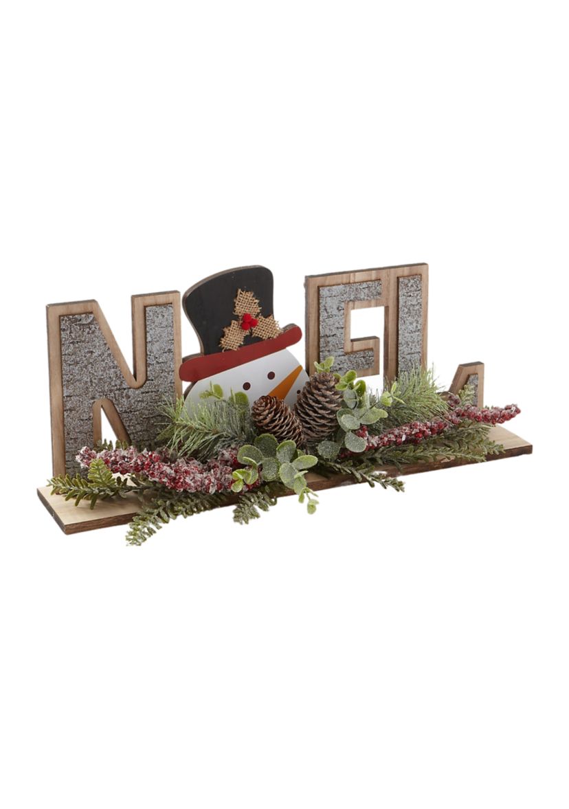 Noel Snowman Table Sitter