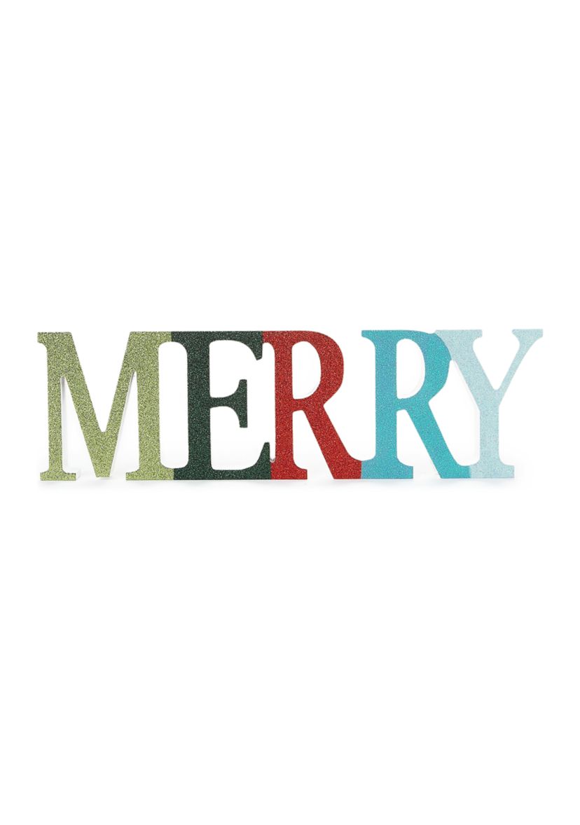Merry Wooden Sitter