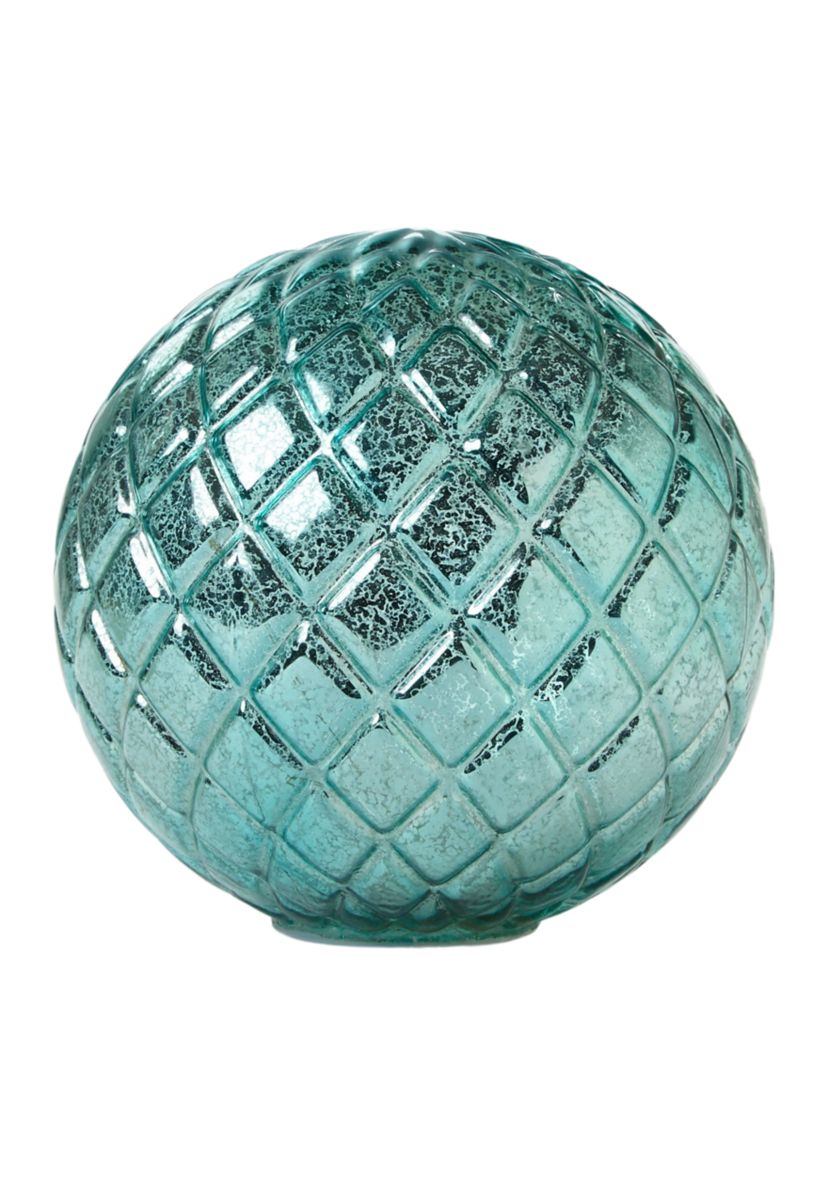 Decorative Blue Glass Ball