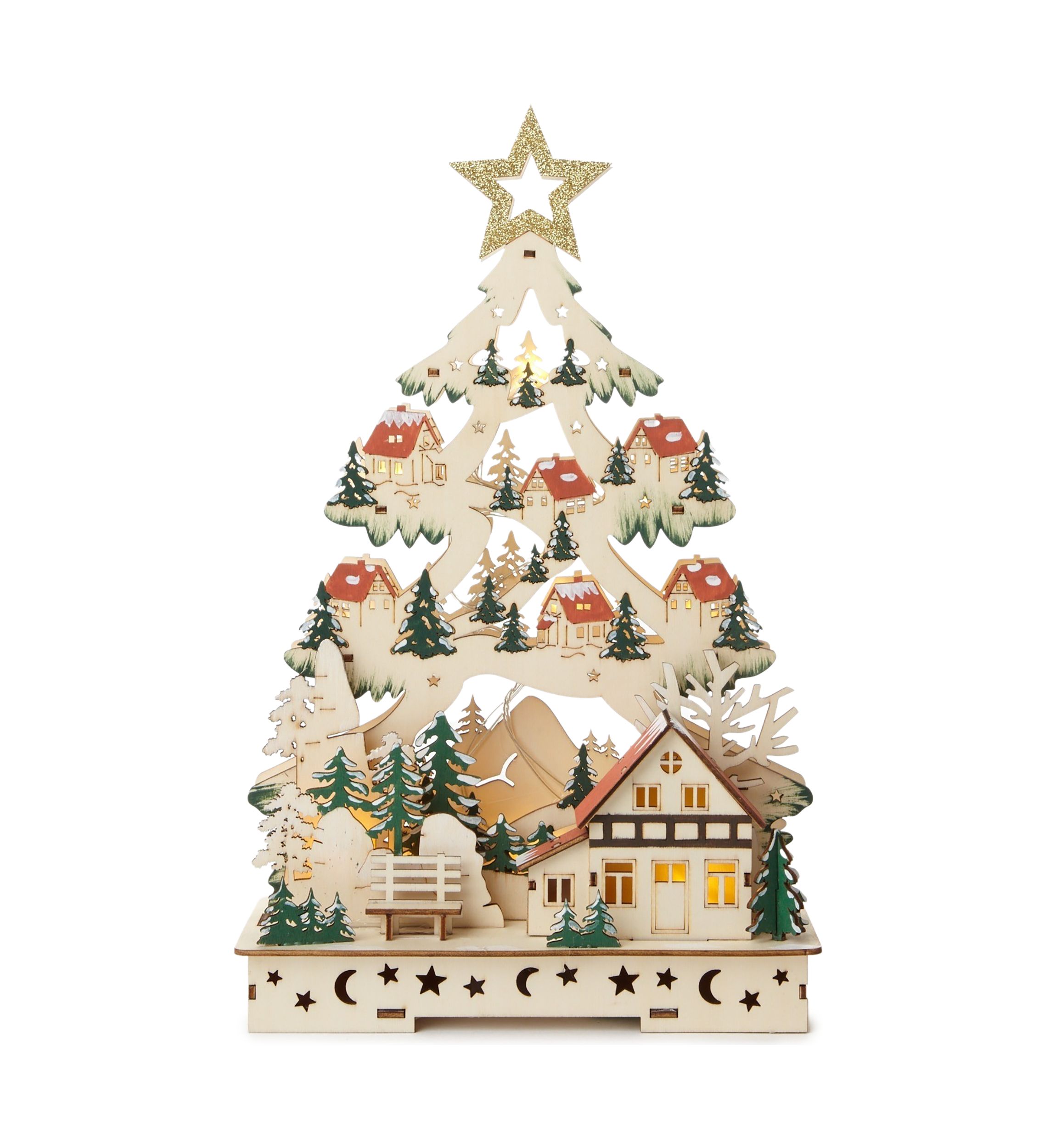 Tree Village Décor