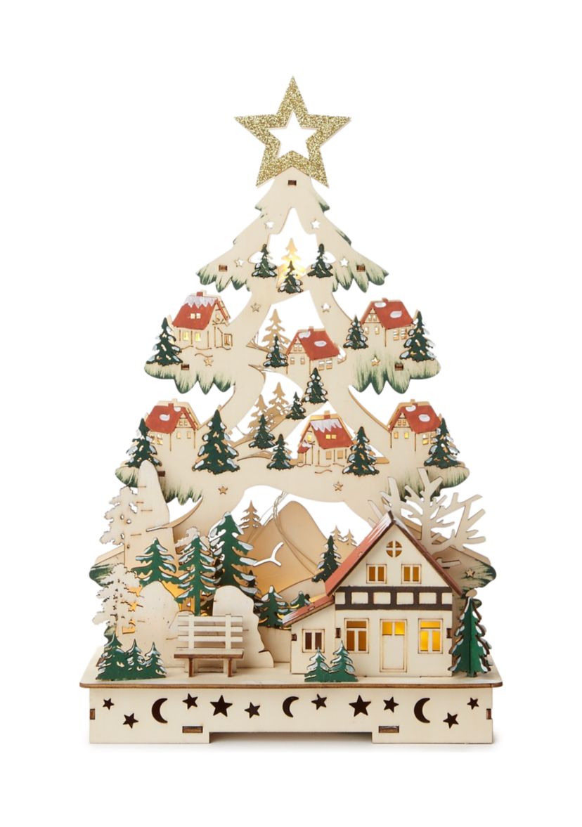 Tree Village Décor