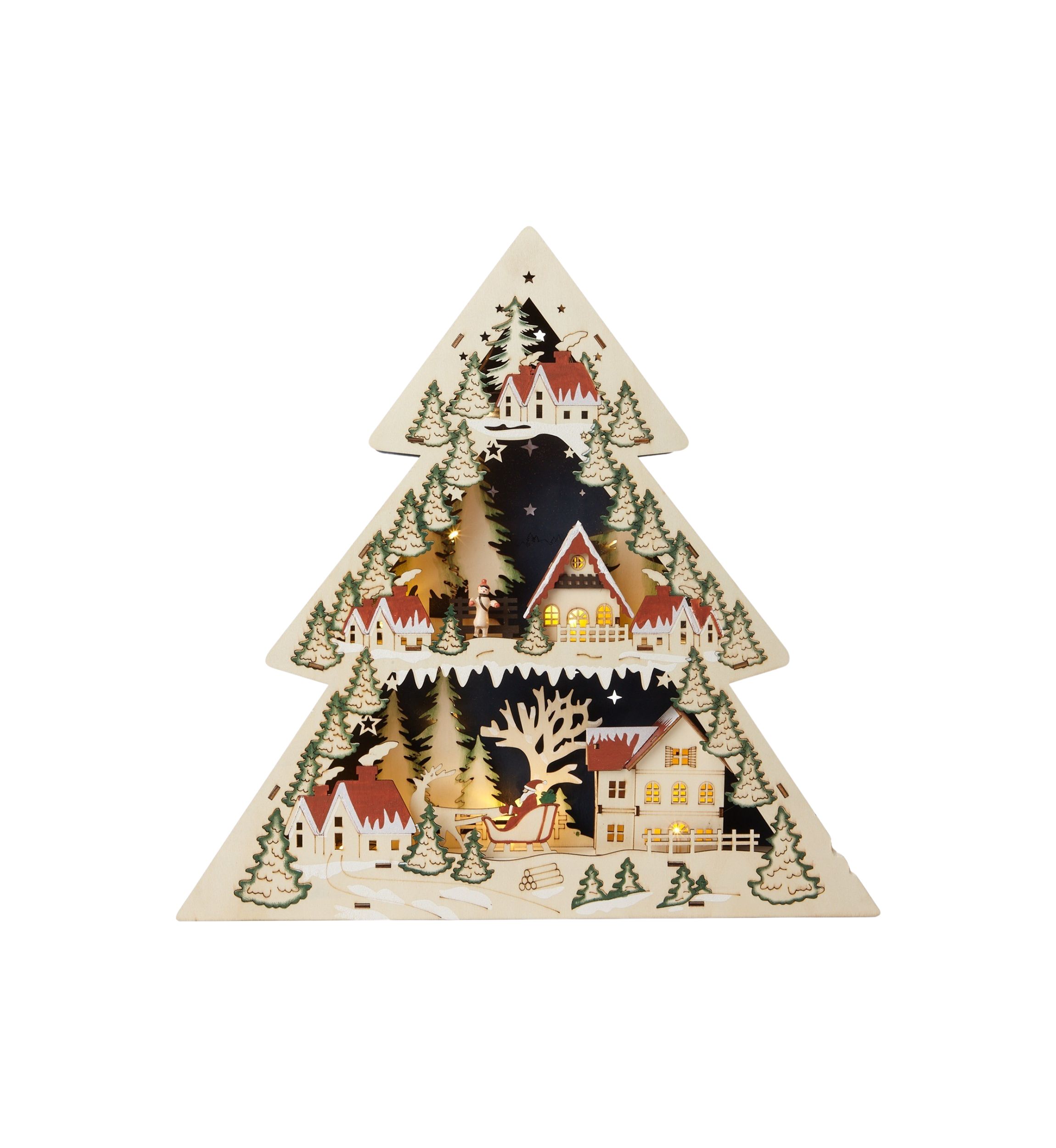 Large Tree Shape Village Décor