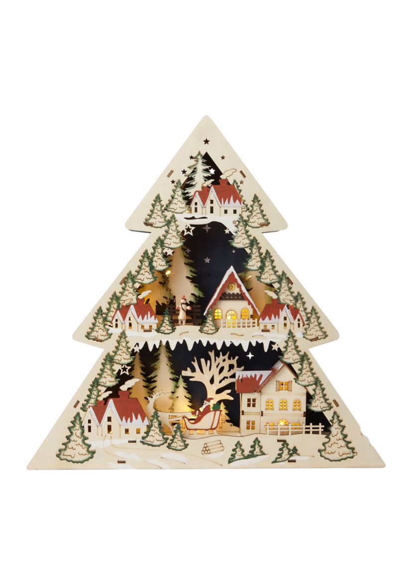 Large Tree Shape Village Décor