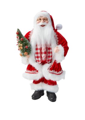 Joyland Candy Tree Santa Decoration | belk