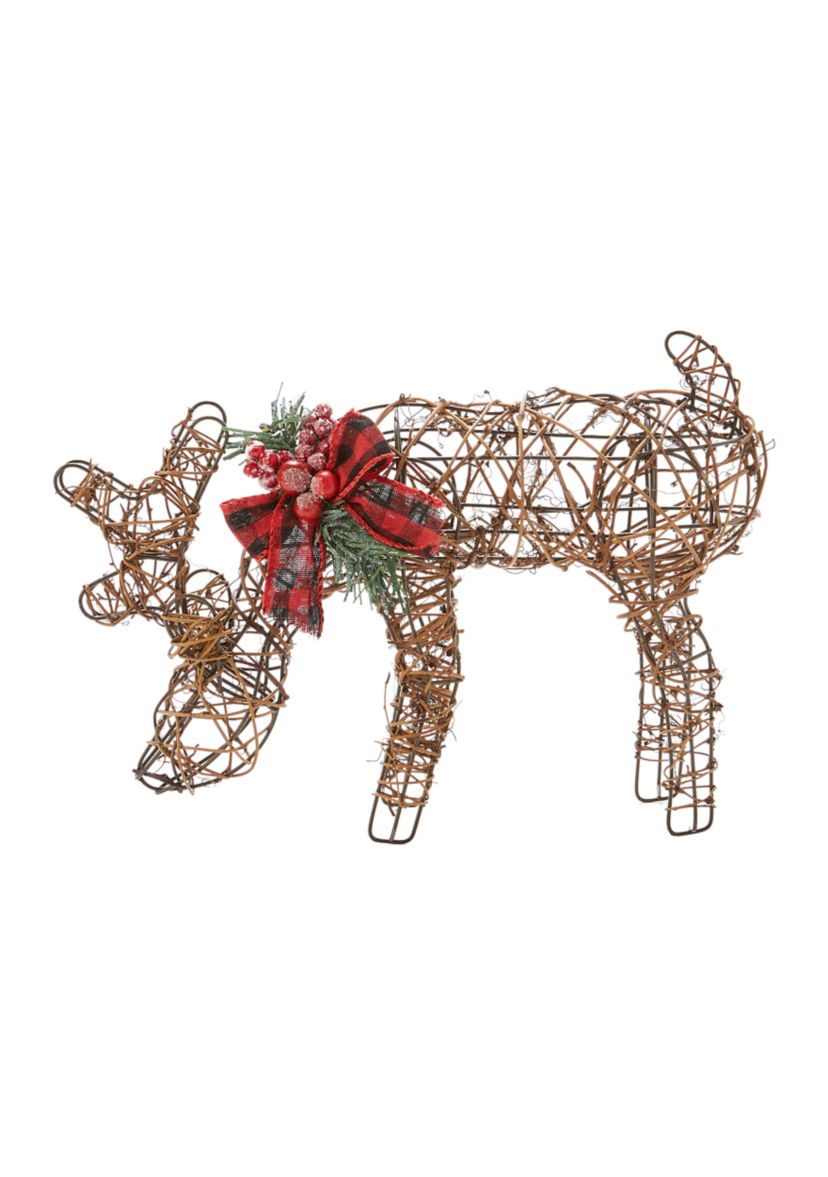Feeding Deer Decoration