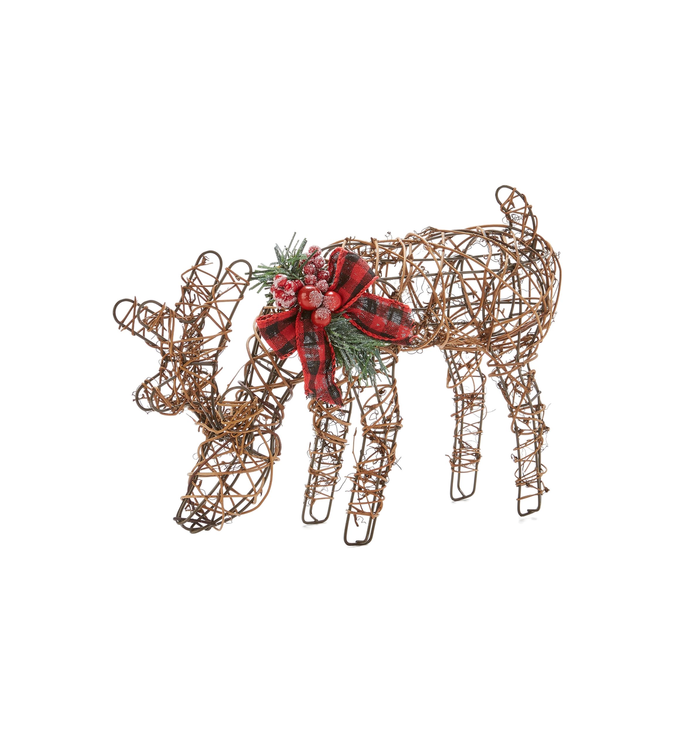 Feeding Deer Decoration