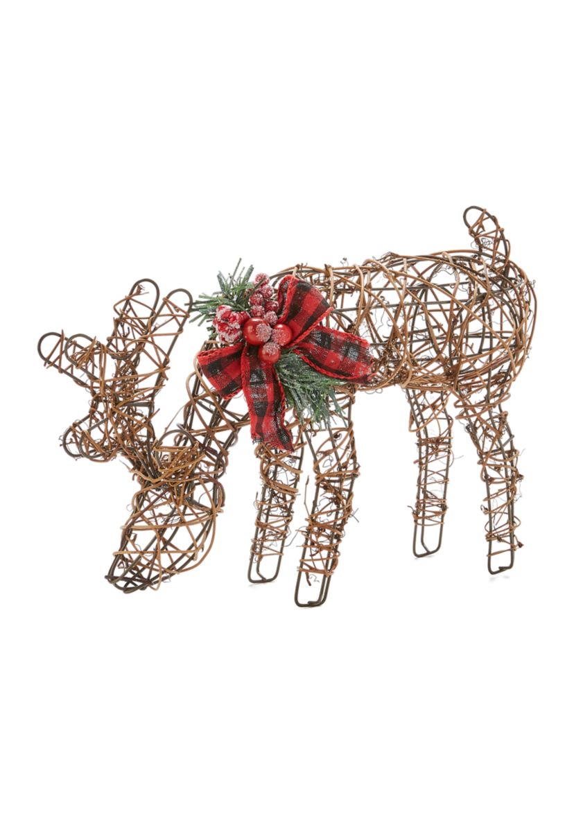 Feeding Deer Decoration