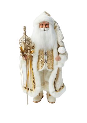 Joyland Gold Santa Figurine 