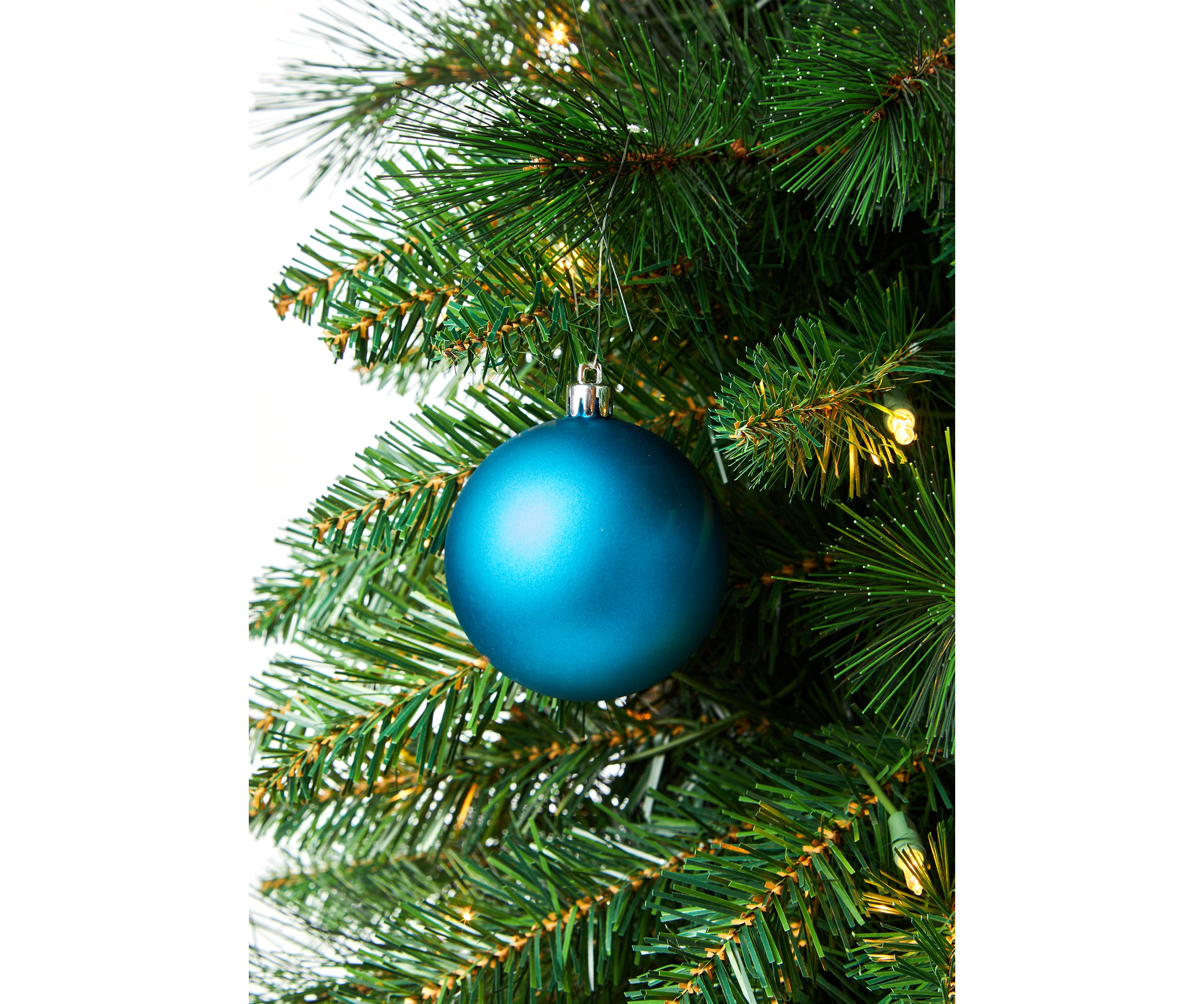 20 Piece Blue Green Red Ornament Set
