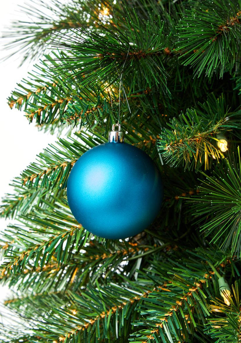 20 Piece Blue Green Red Ornament Set