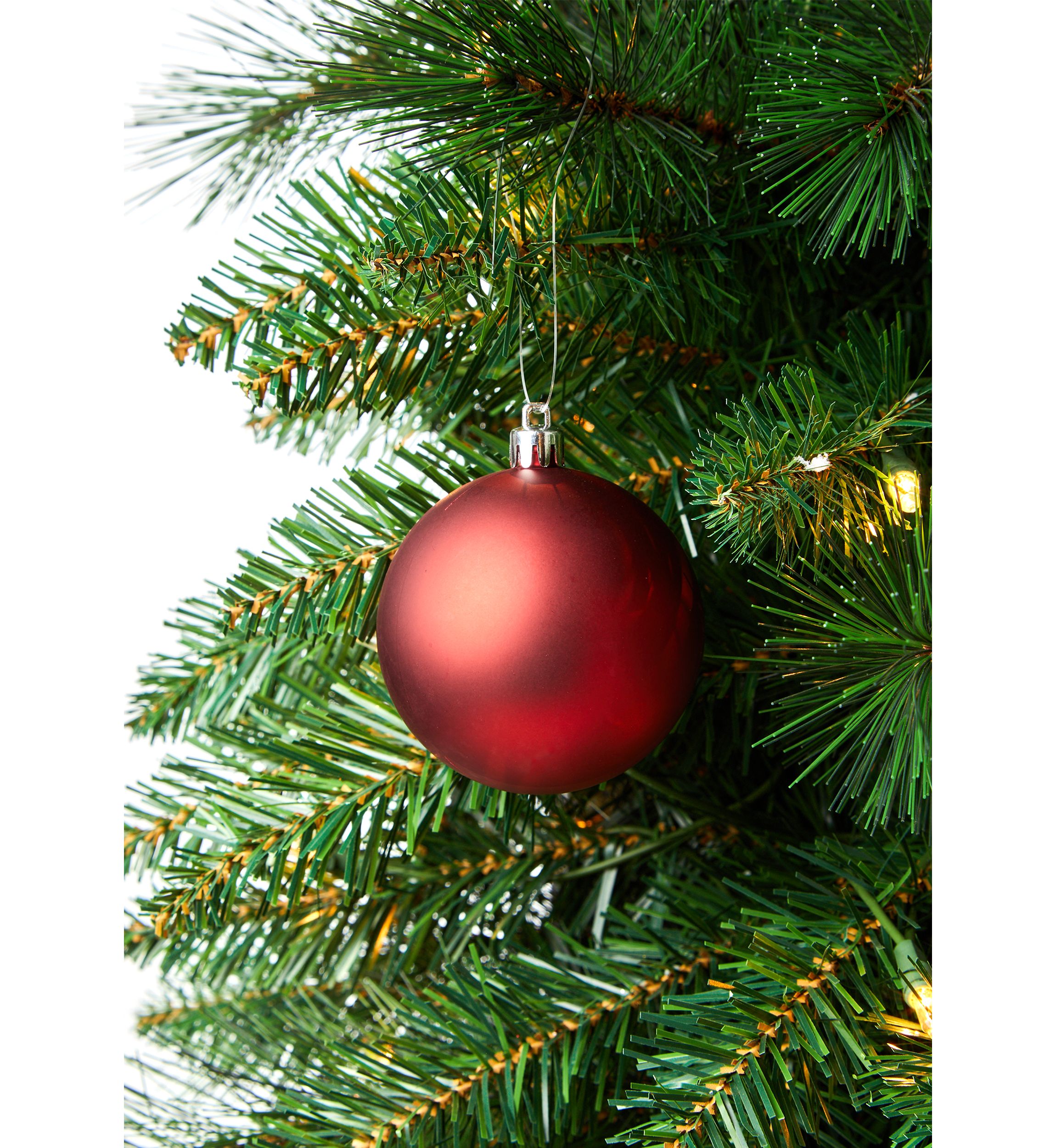 20 Piece Red Green Gold Ornament Set