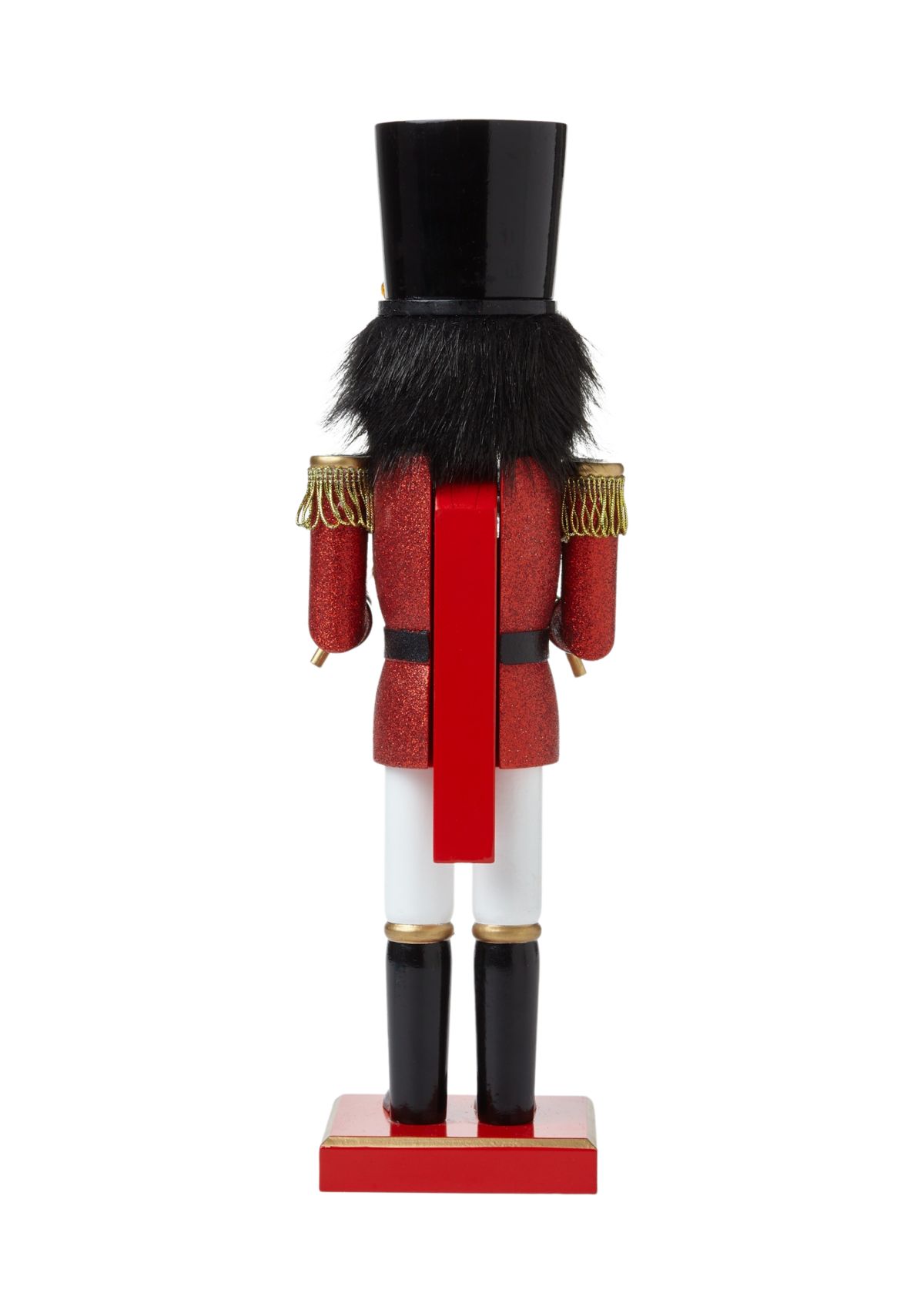 African American Glitter Drum Nutcracker