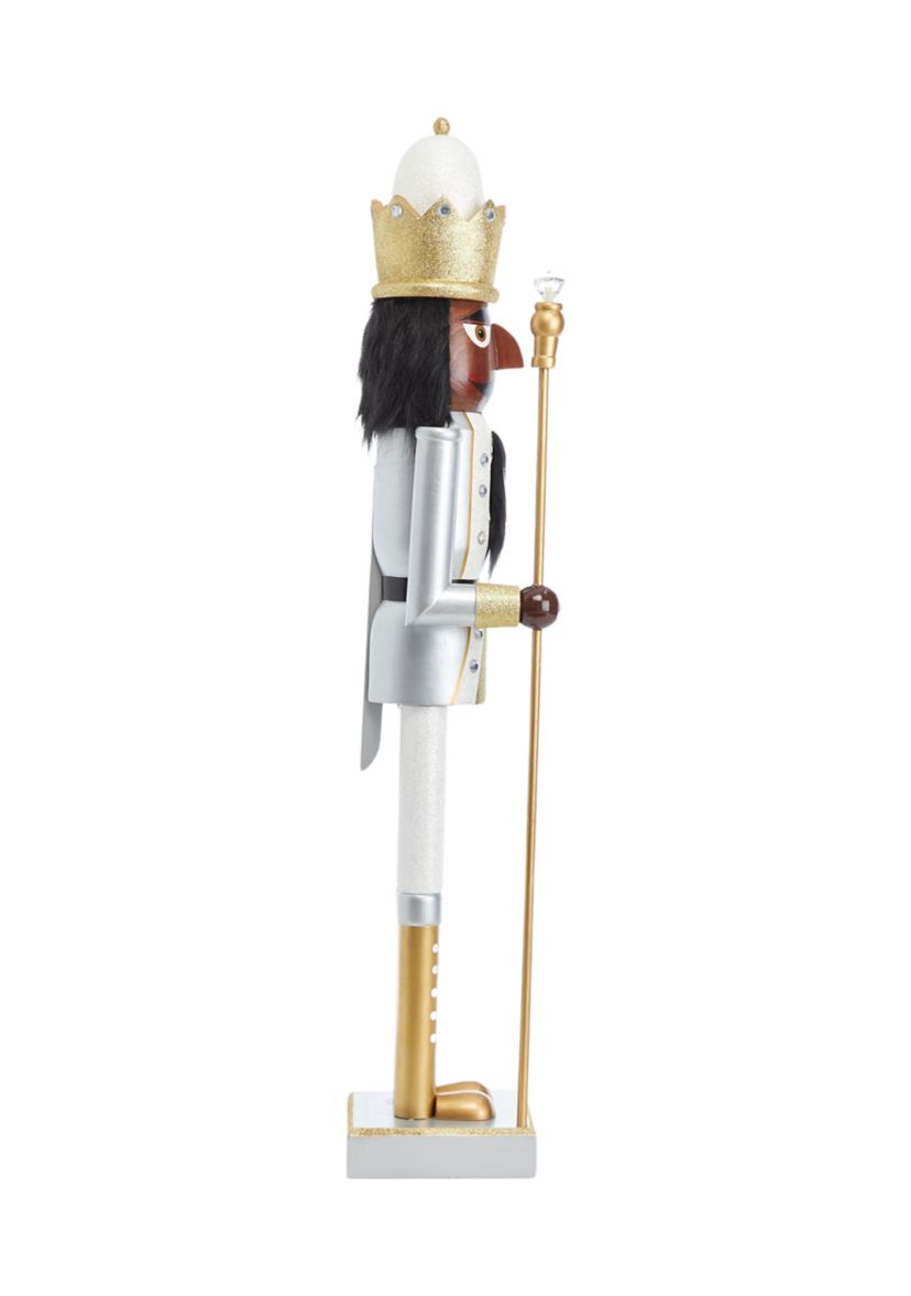 4 African American Gold Nutcracker