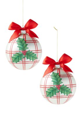 Joyland Merry Christmas Y'all Ornaments - Set of 2 | belk