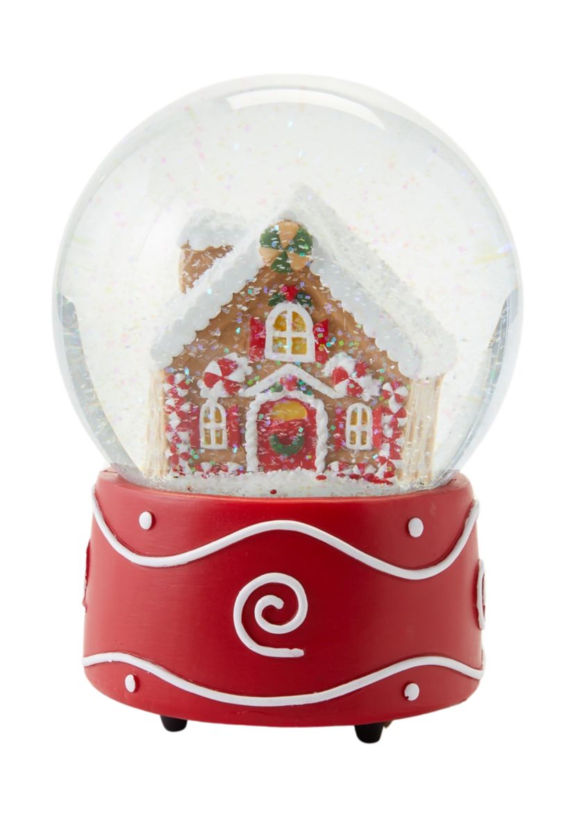 Gingerbread Snow Globe 