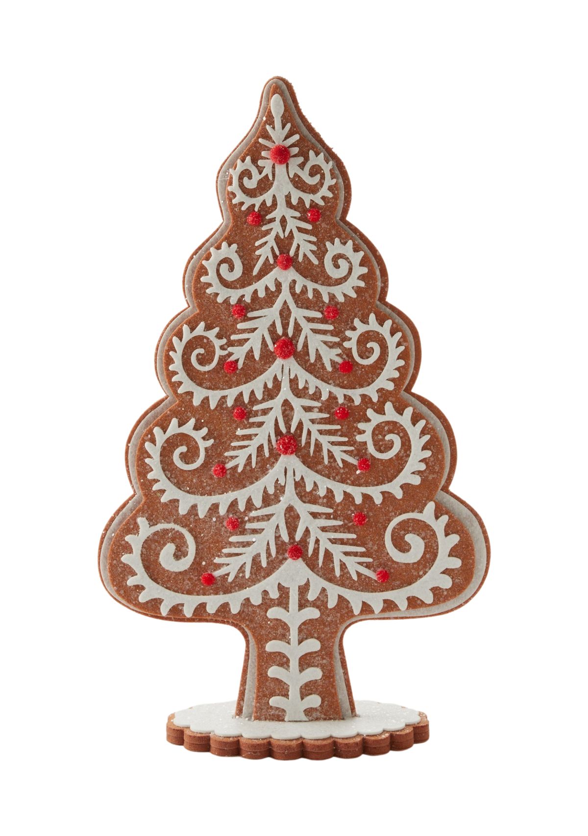 Felt Gingerbread Tree