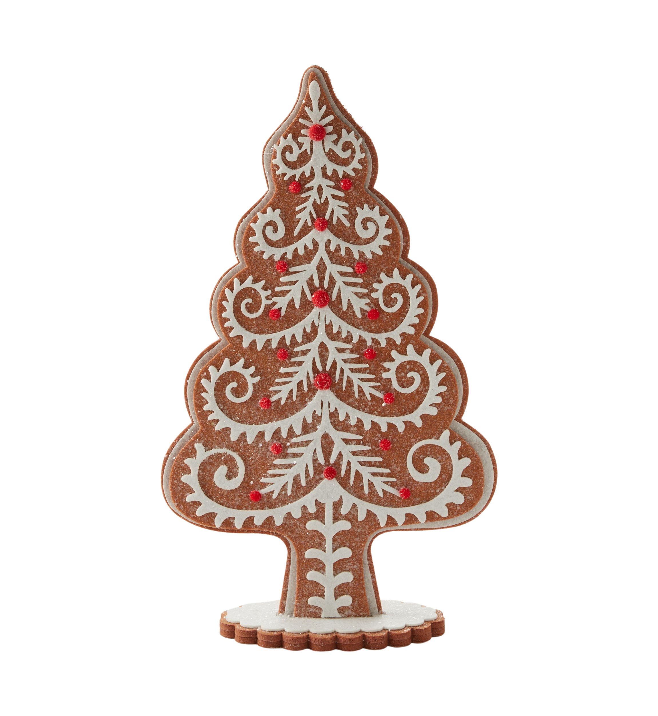 Felt Gingerbread Tree