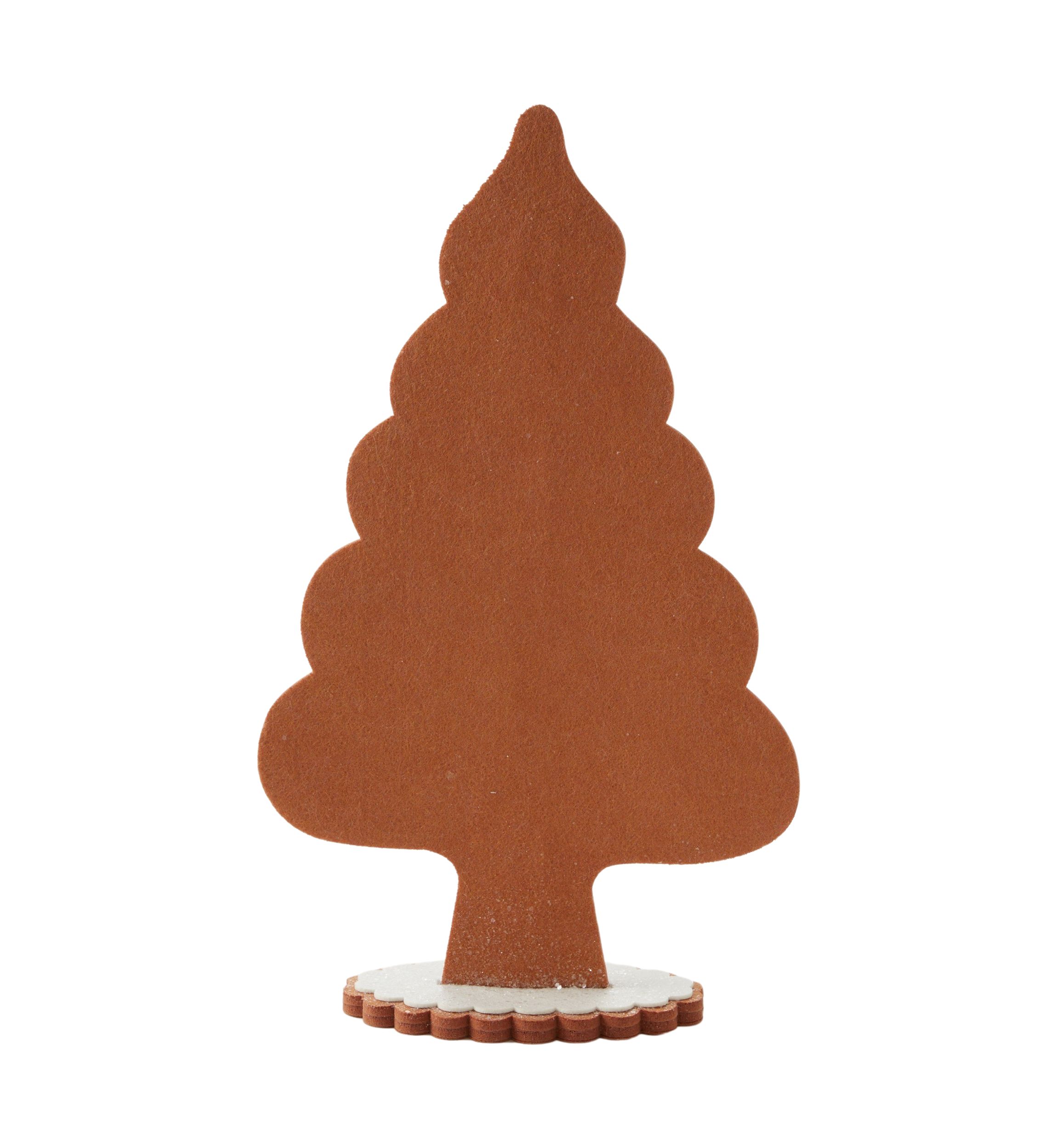 Felt Gingerbread Tree