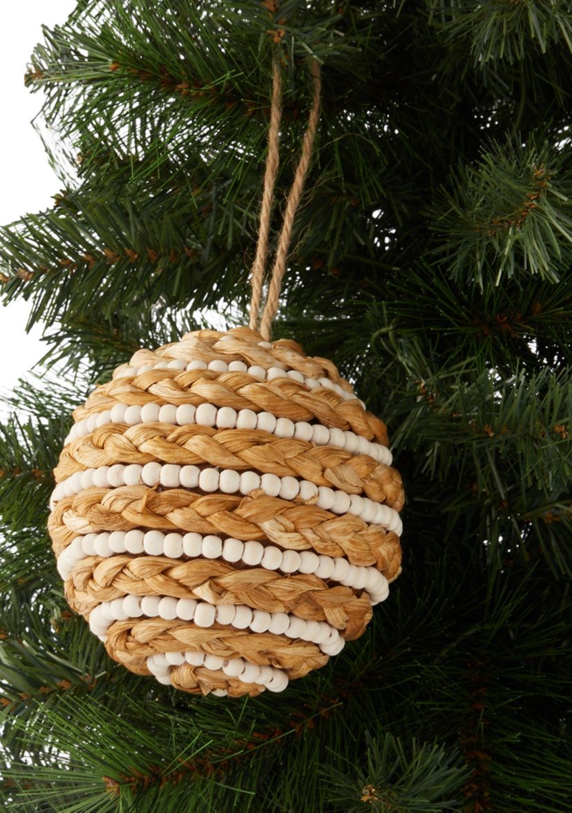 Rattan Beaded Ornament 