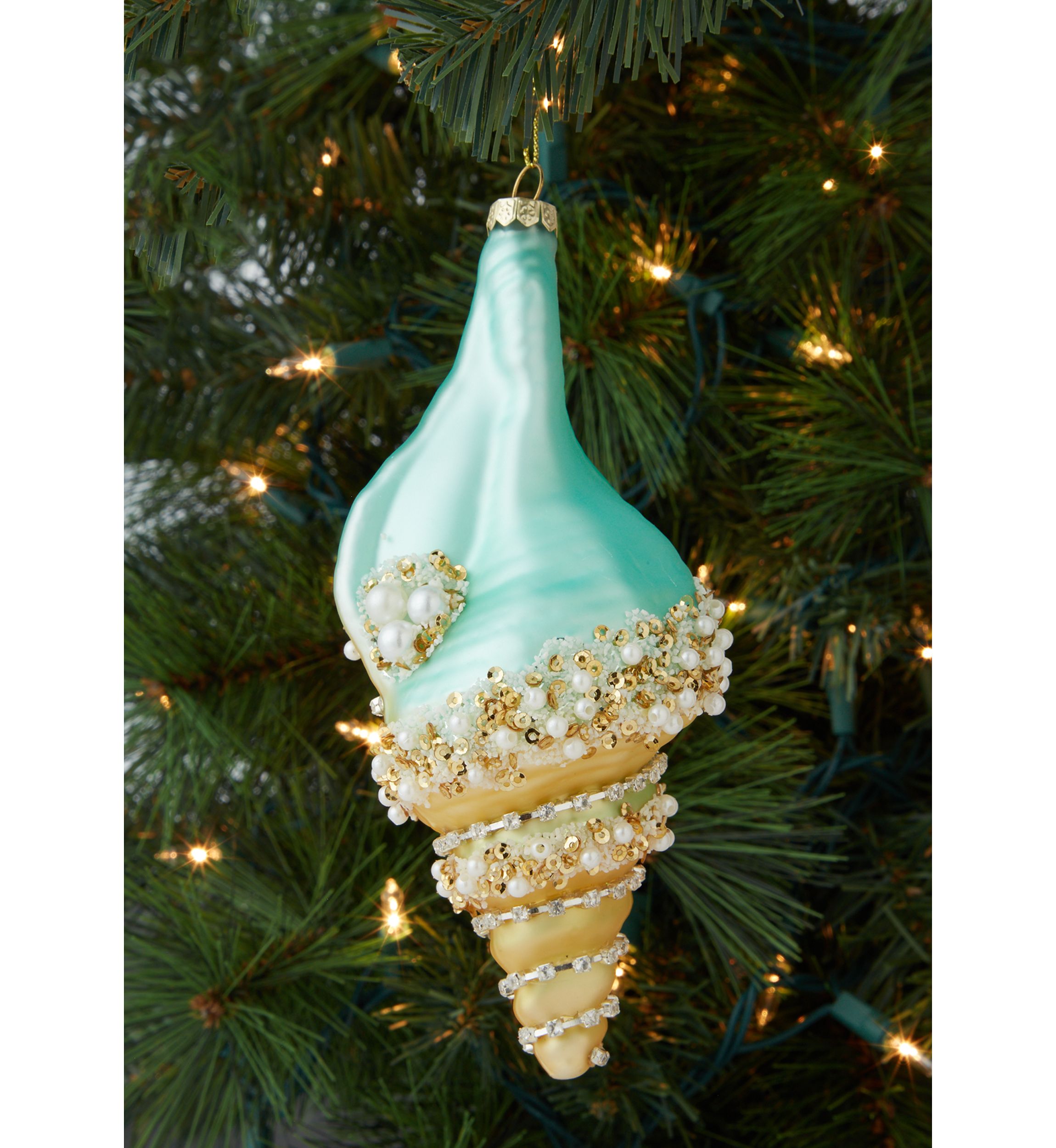 Conch Shell Ornament