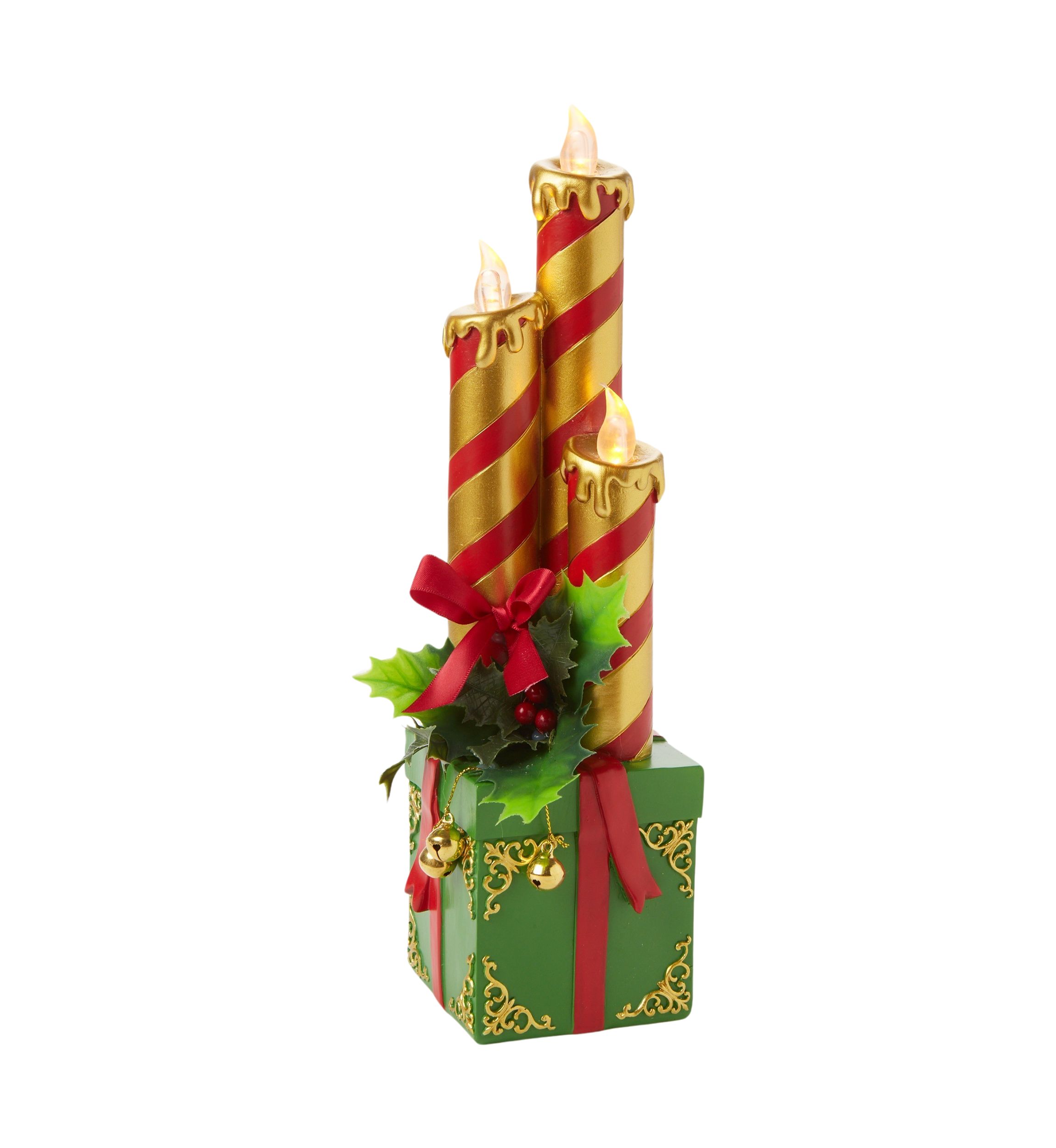 Candle Trio Figurine