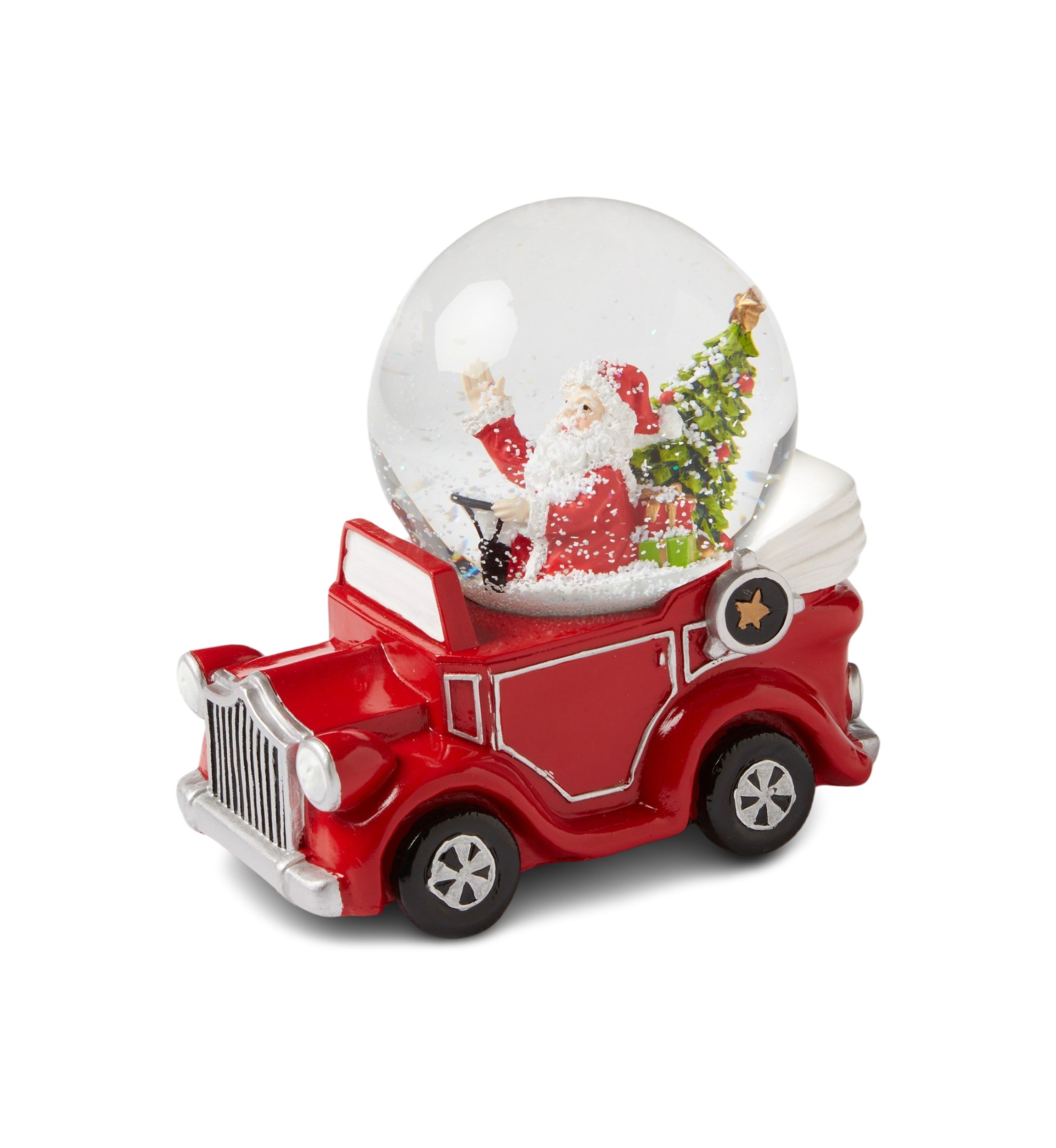 Santa Trucker Snow Globe