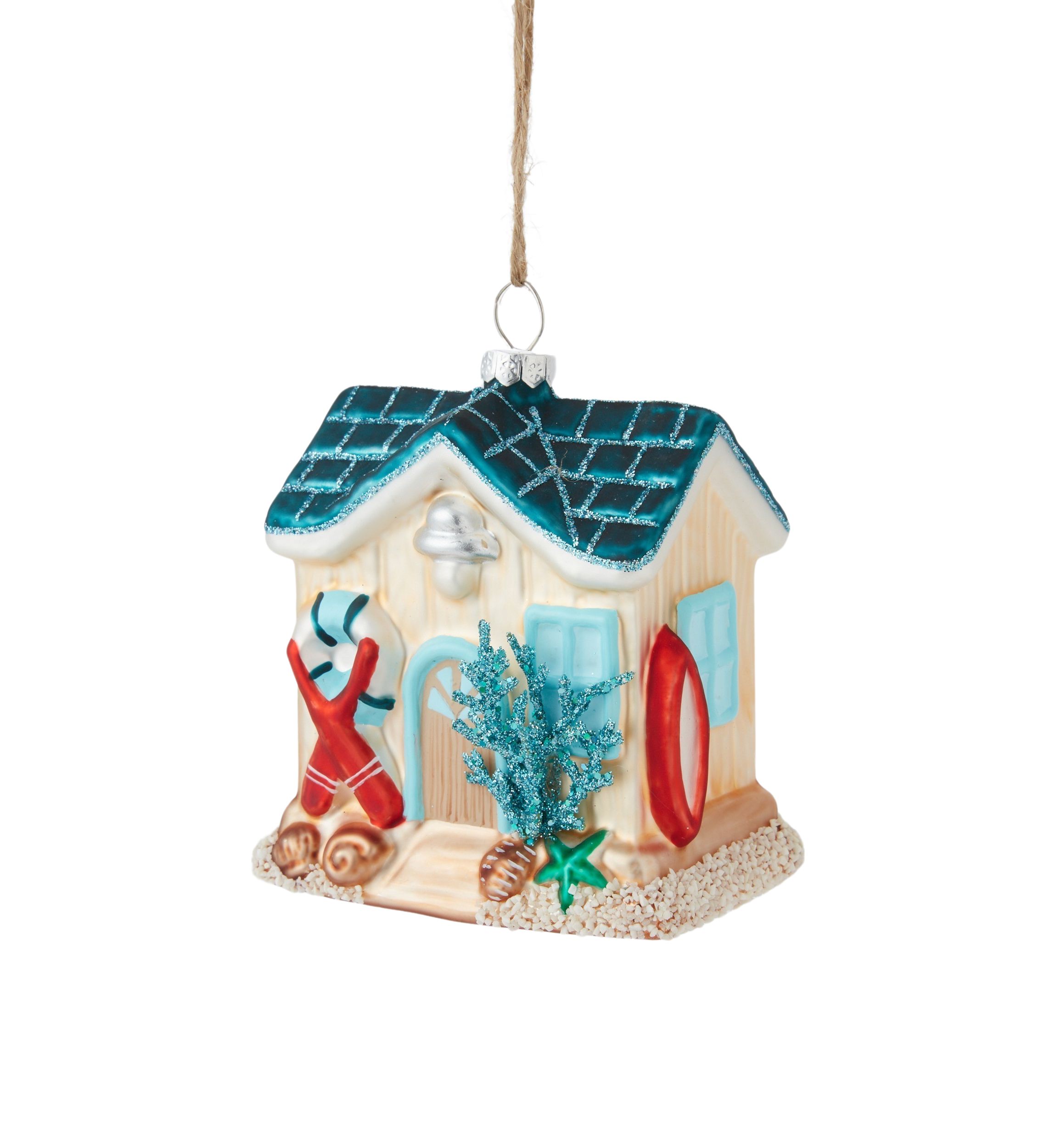Coastal Hut Ornament 