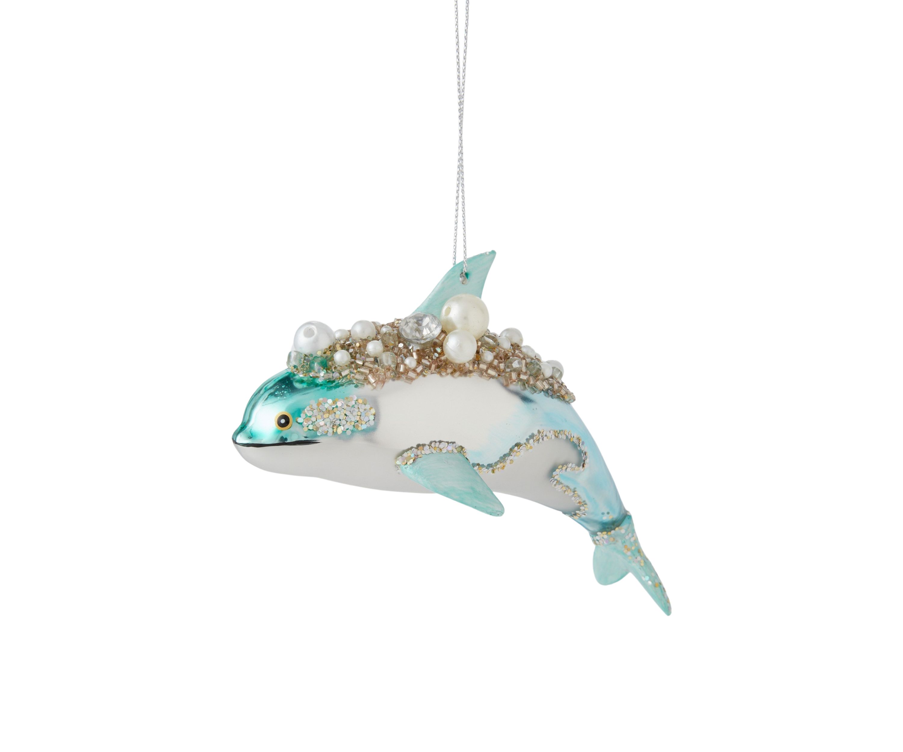Jeweled Dolphin Ornament