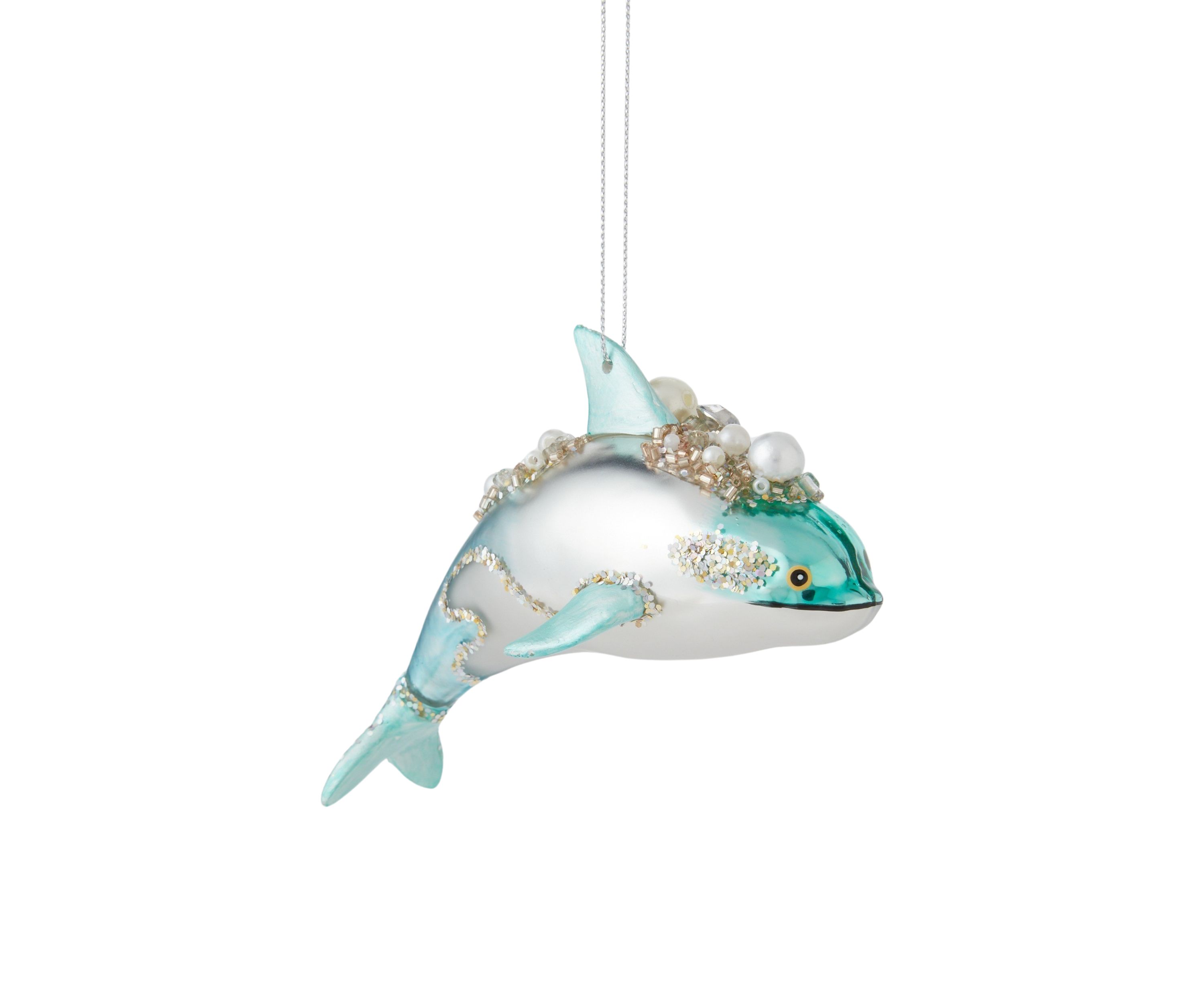 Jeweled Dolphin Ornament