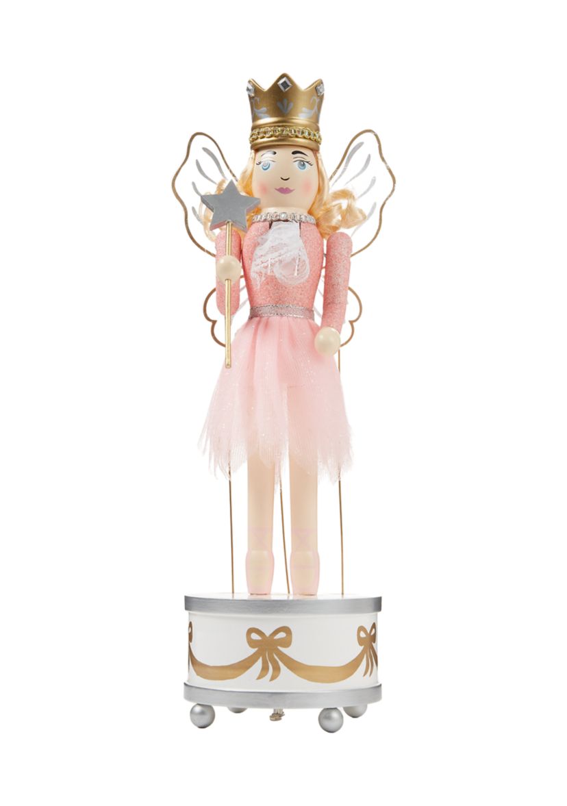 Musical Fairy Nutcracker Figurine