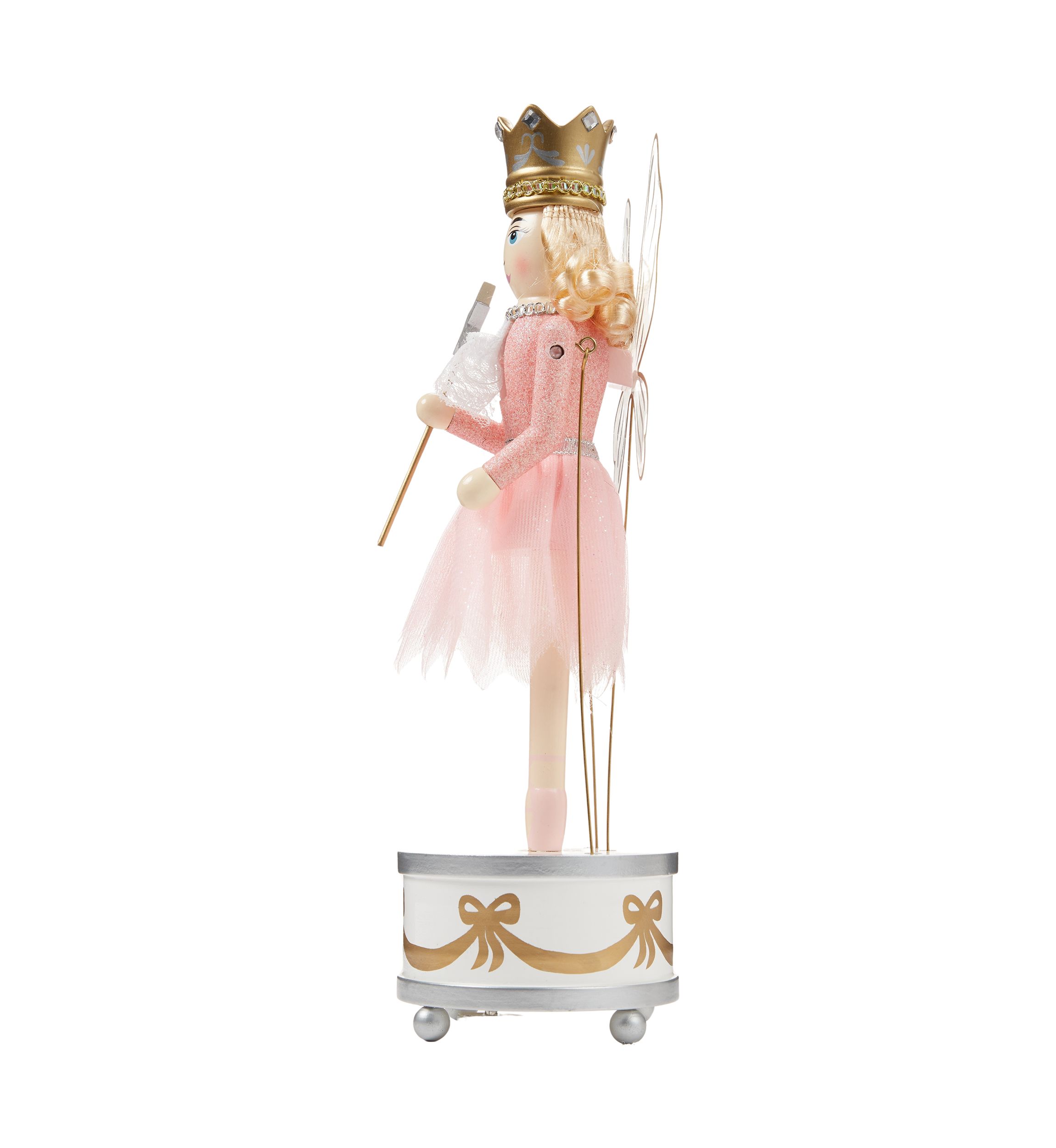 Musical Fairy Nutcracker Figurine