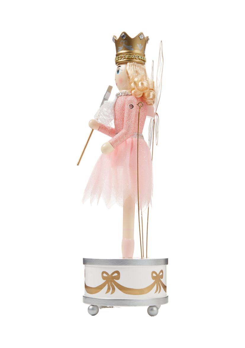 Musical Fairy Nutcracker Figurine