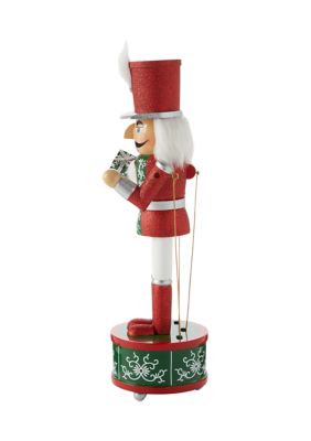 Joyland Musical Red Green Nutcracker belk