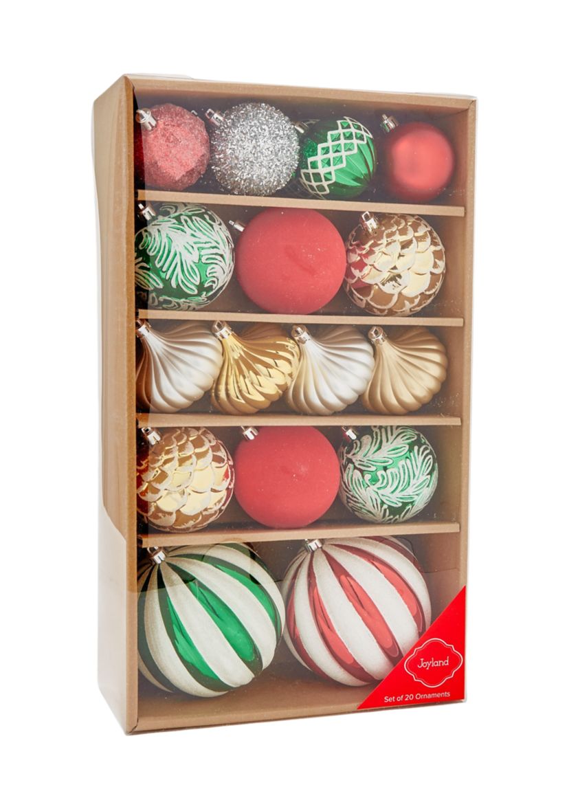 Novelty Ornament - Set of 20