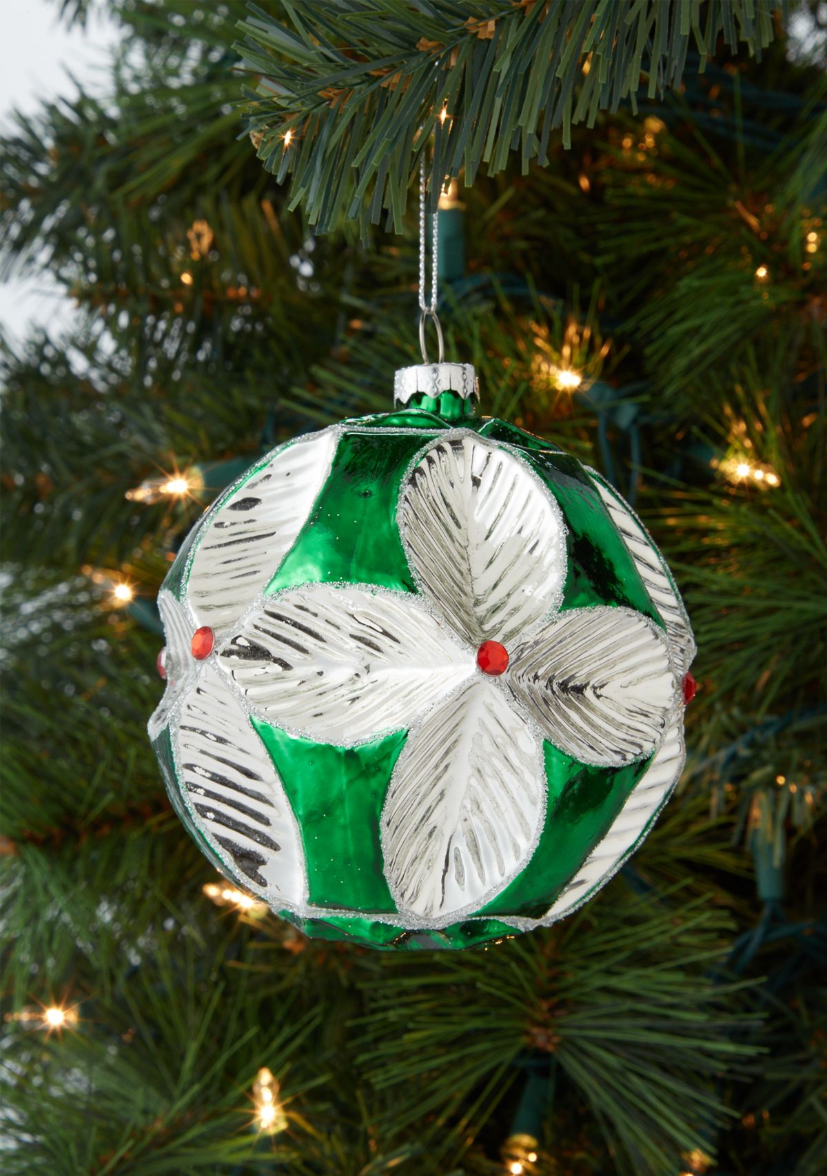 Floral Ornaments - Set of 2