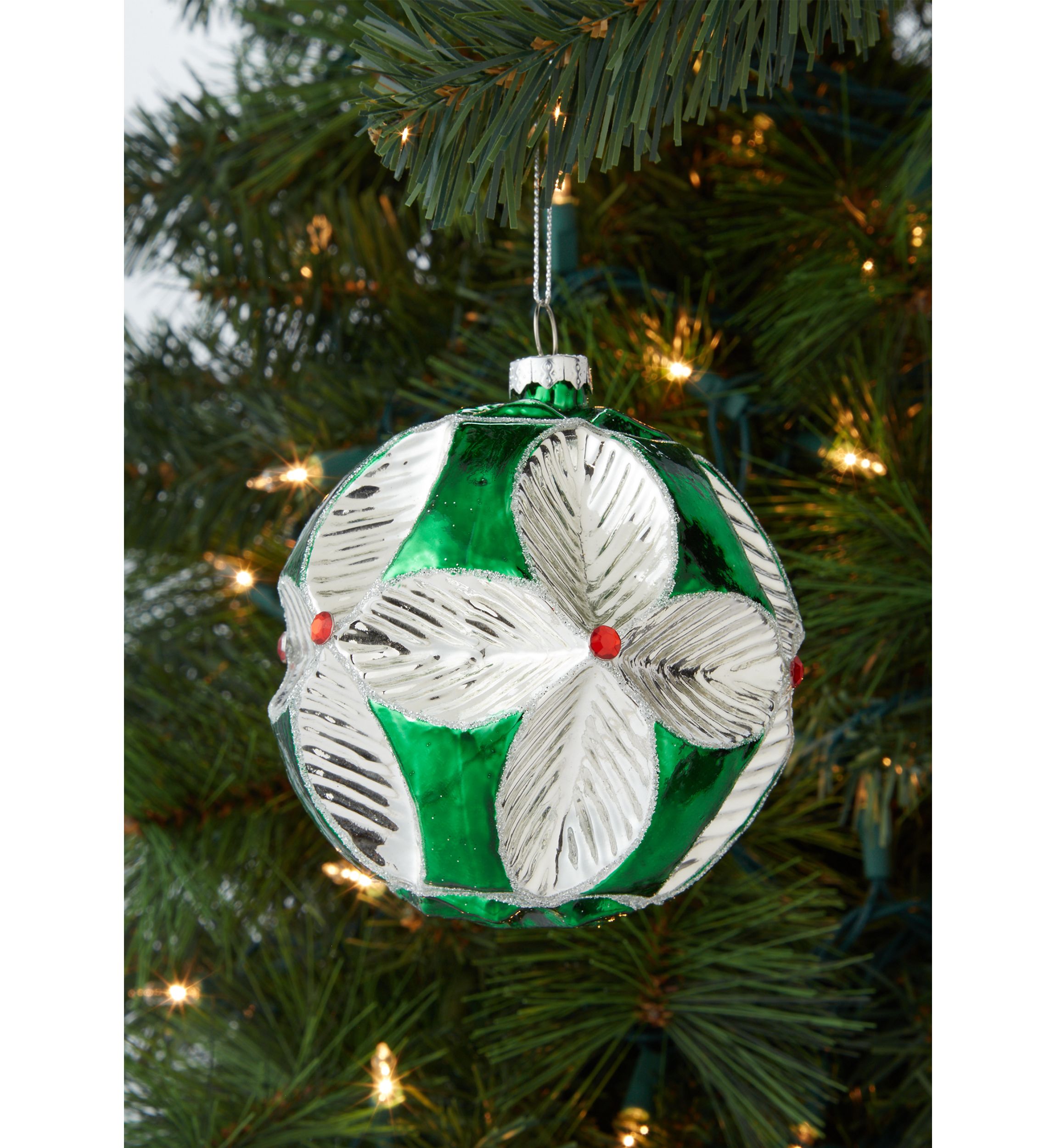 Floral Ornaments - Set of 2